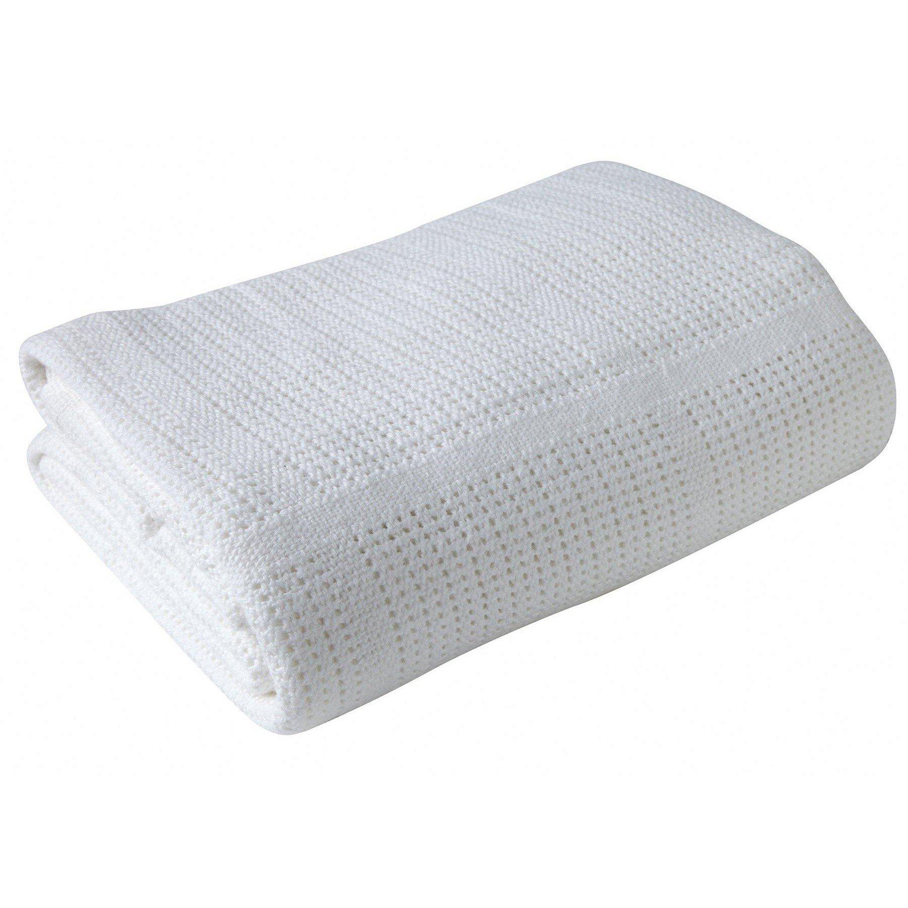 Clair de Lune Cellular Pram Blanket