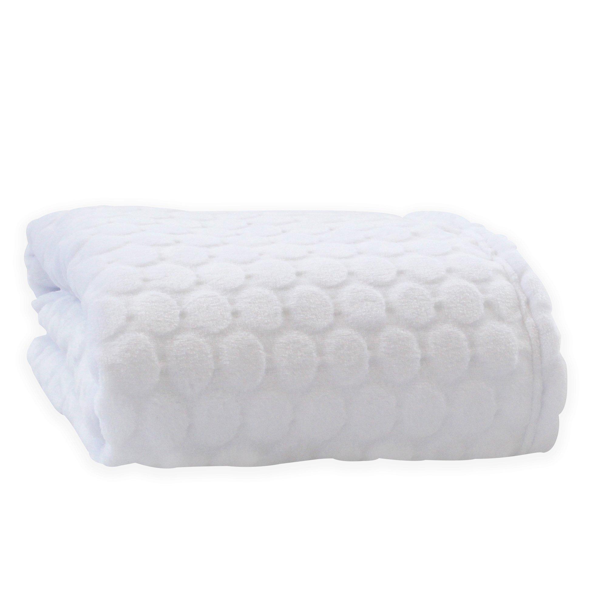 White - Clair De Lune - de Lune Marshmallow Pram Blanket - 2