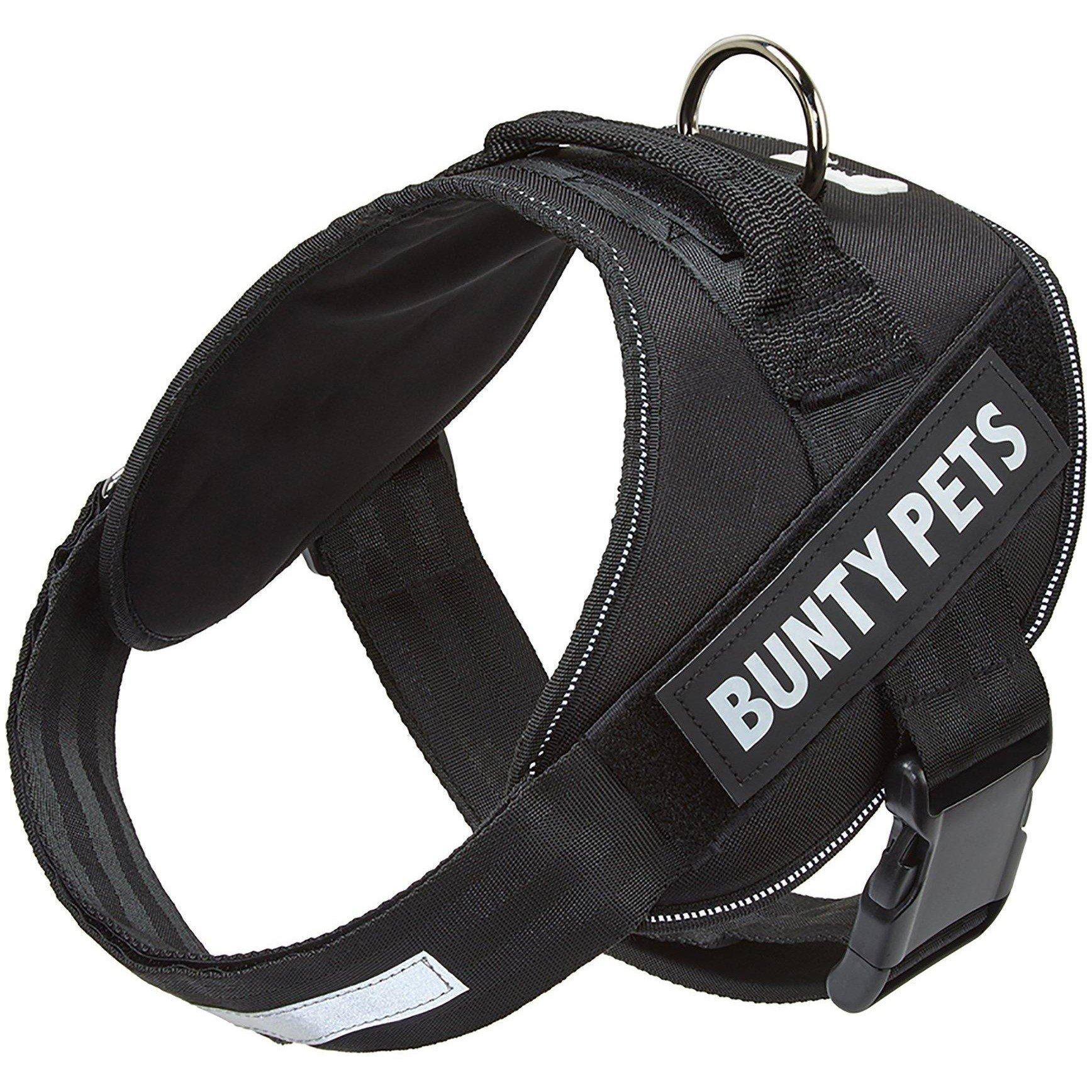 Black - Bunty - Bunty Yukon Dog Harness Strong Adjustable - Blue