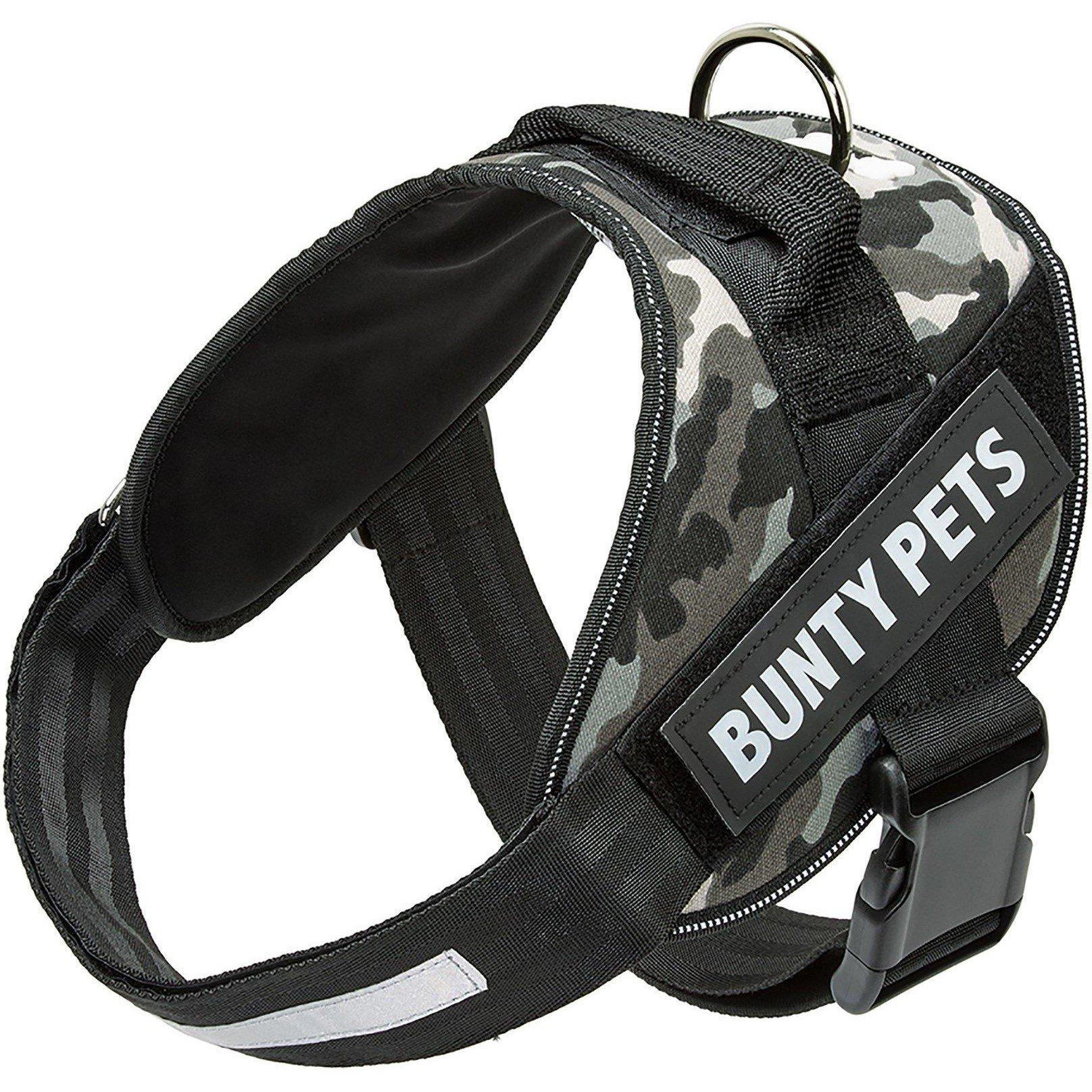 Camo Print - Bunty - Bunty Yukon Dog Harness Strong Adjustable - Camo