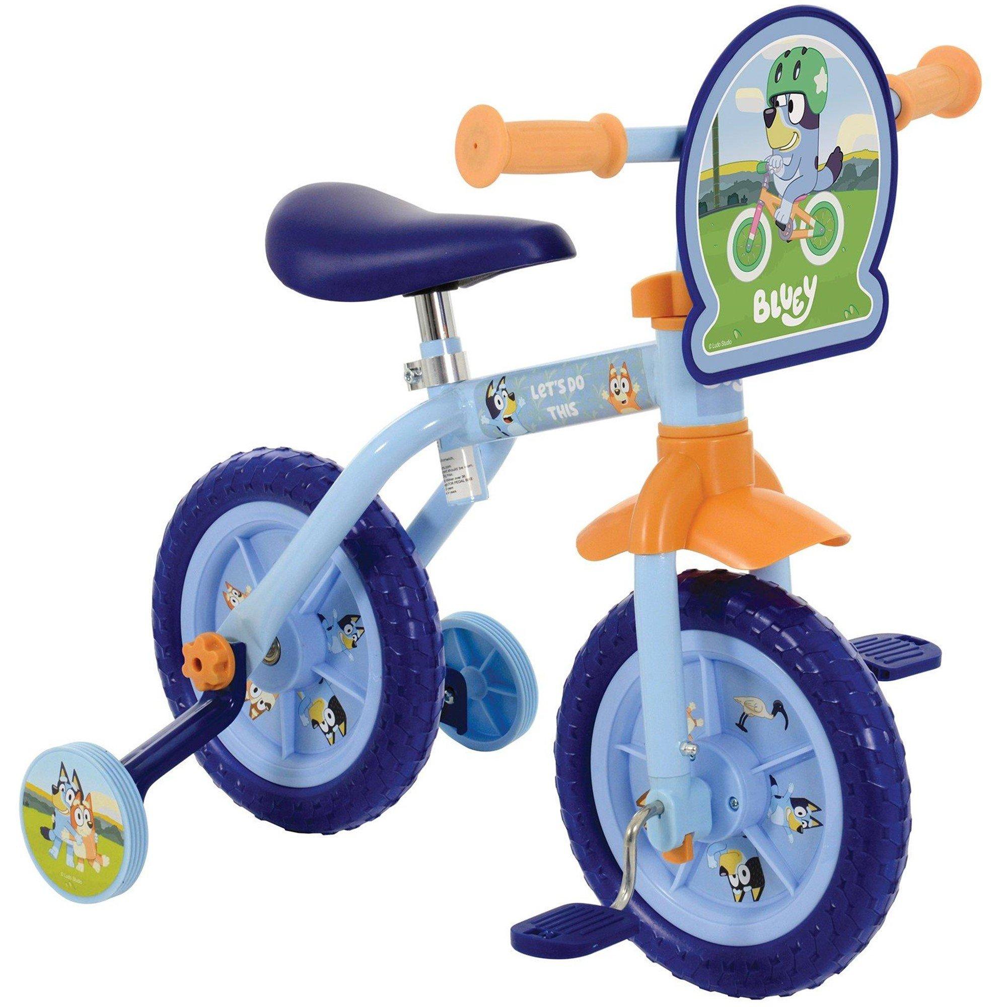 Multi - Bluey - 2 in 1 10 Training Bike - 3