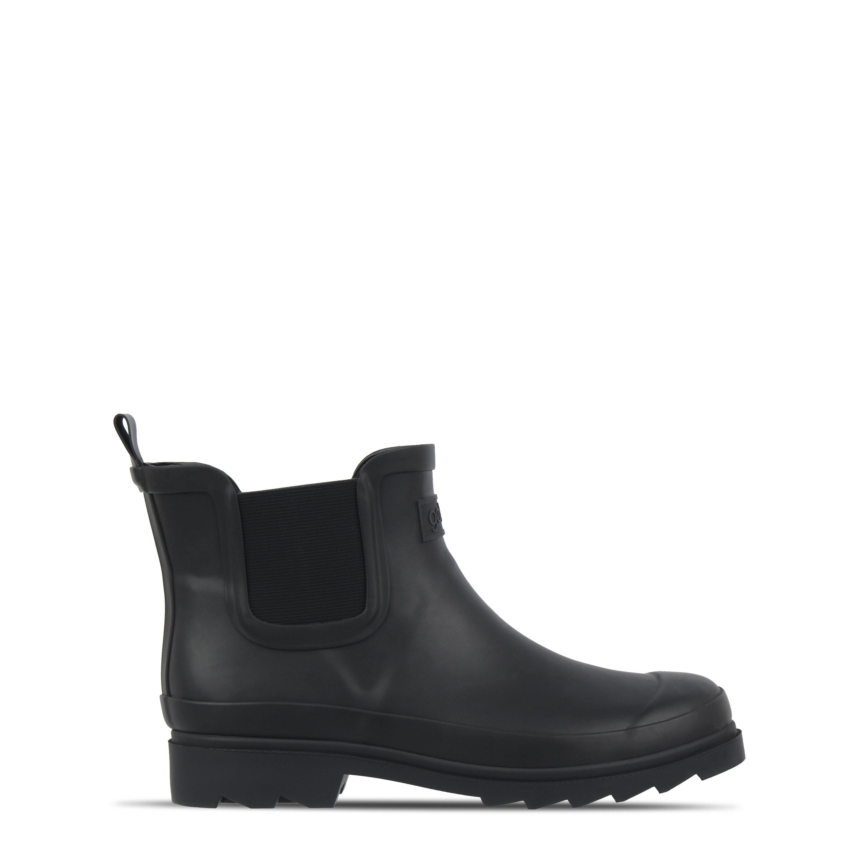 Black - Gelert - Chelsea Welly Boot Womens - 1