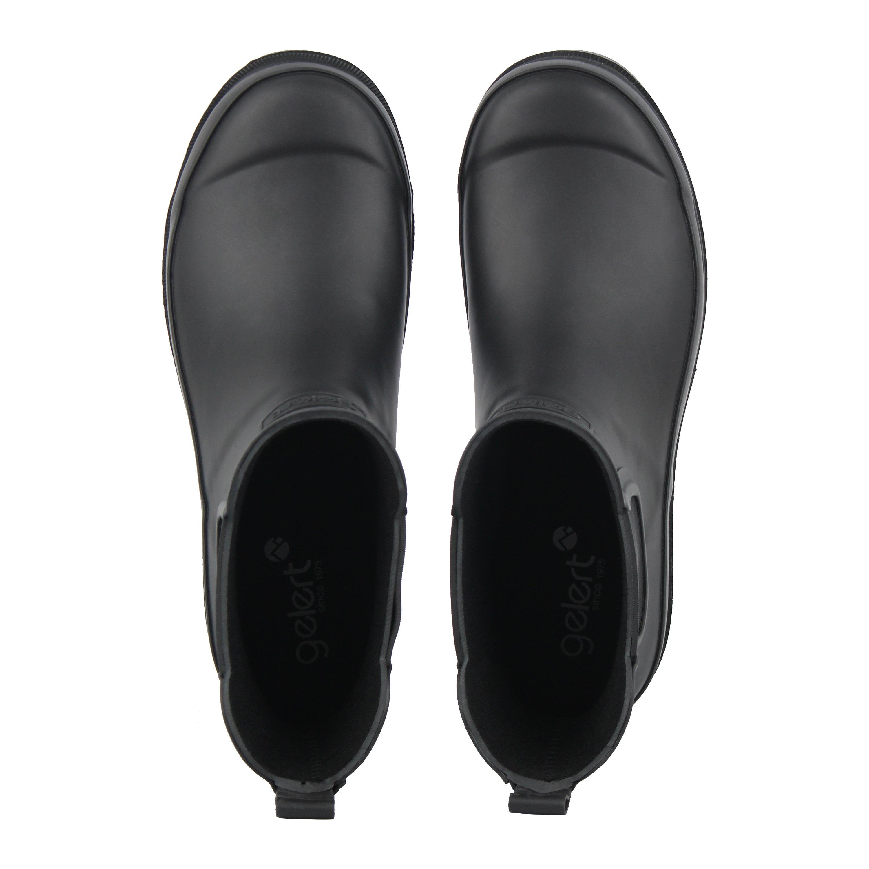 Black - Gelert - Chelsea Welly Boot Womens - 5