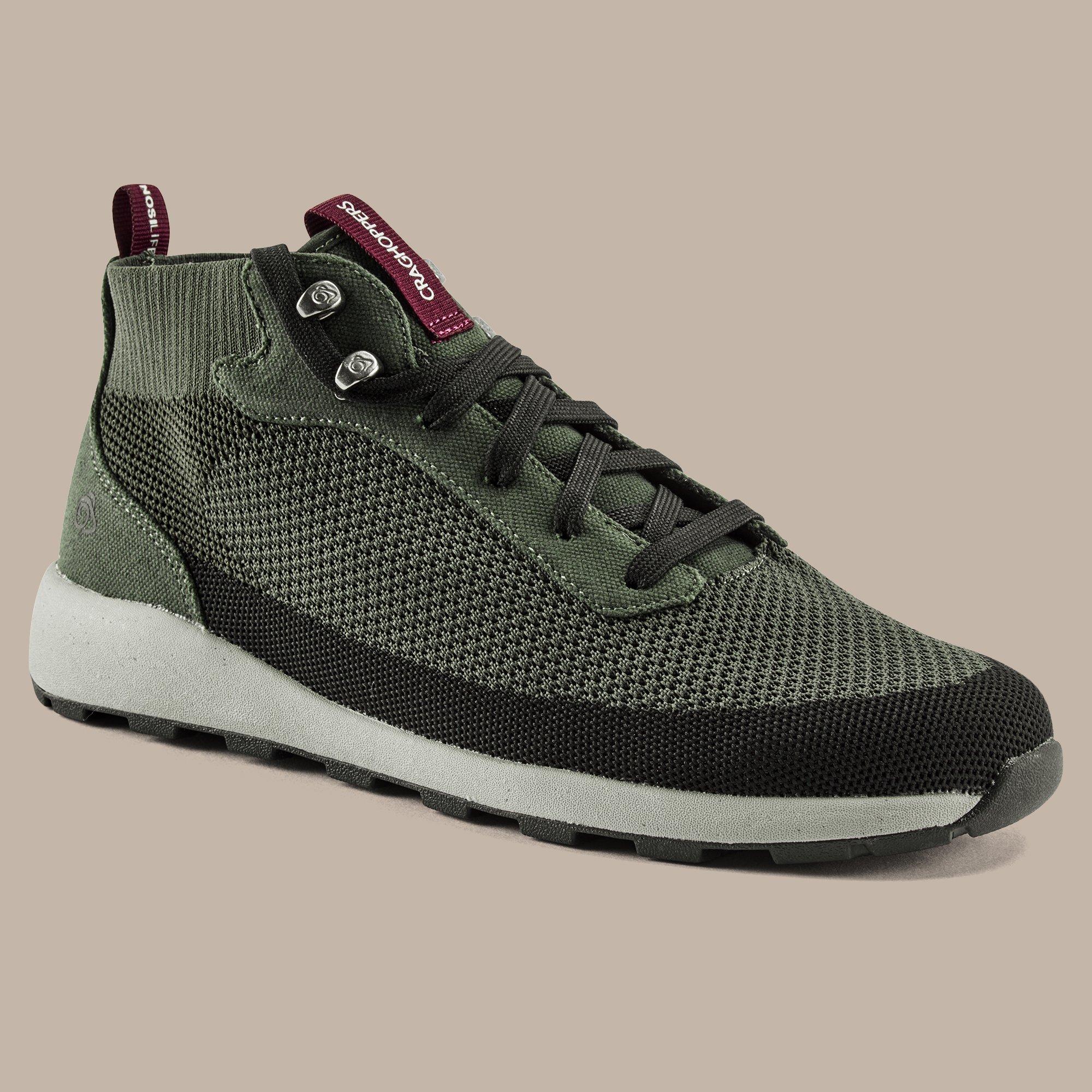 Mid Khaki - Craghoppers - Men's Crag Eco Lite Mid Walking Shoes - 1