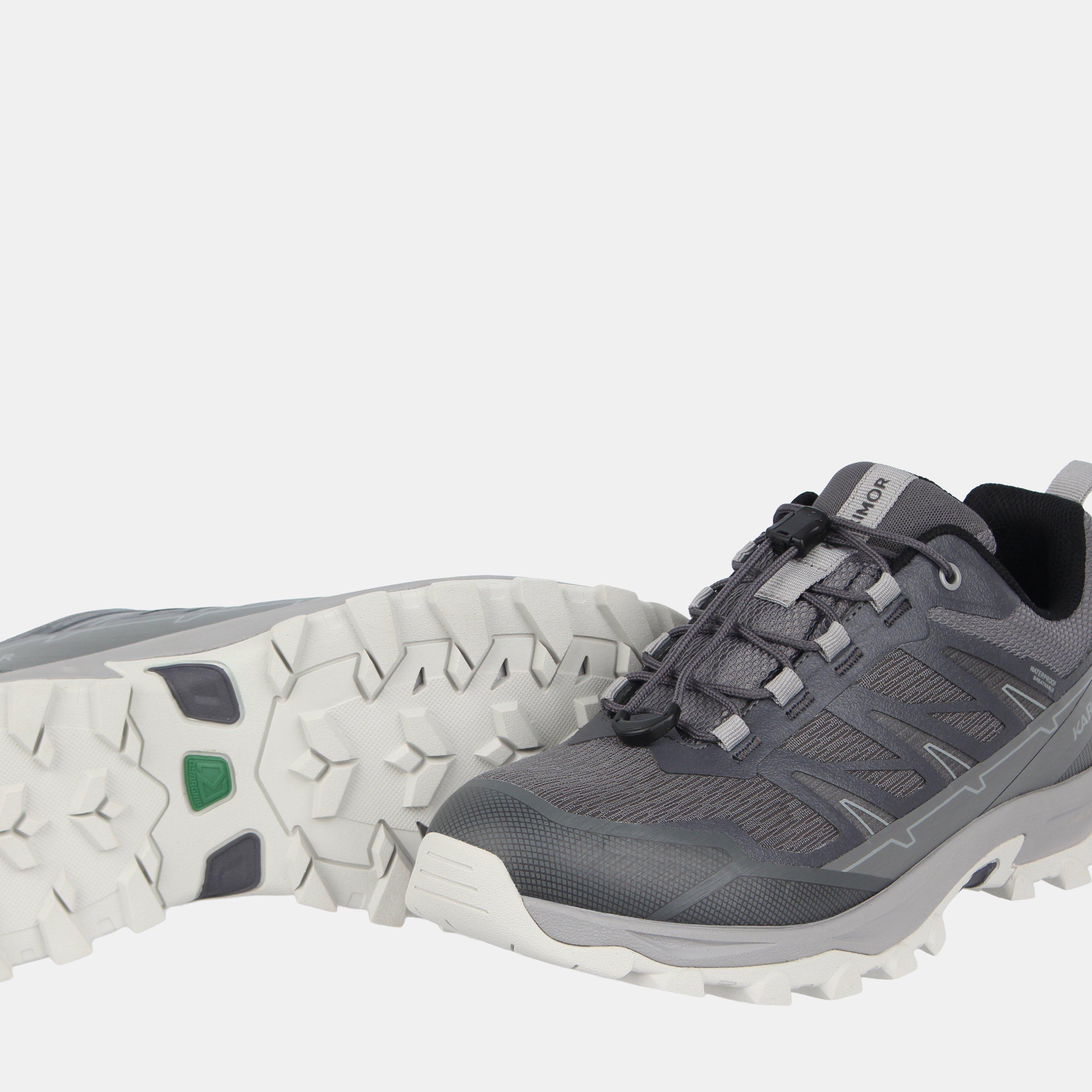 Grey - Karrimor - Gedling Waterproof Walking Shoes Mens - 3