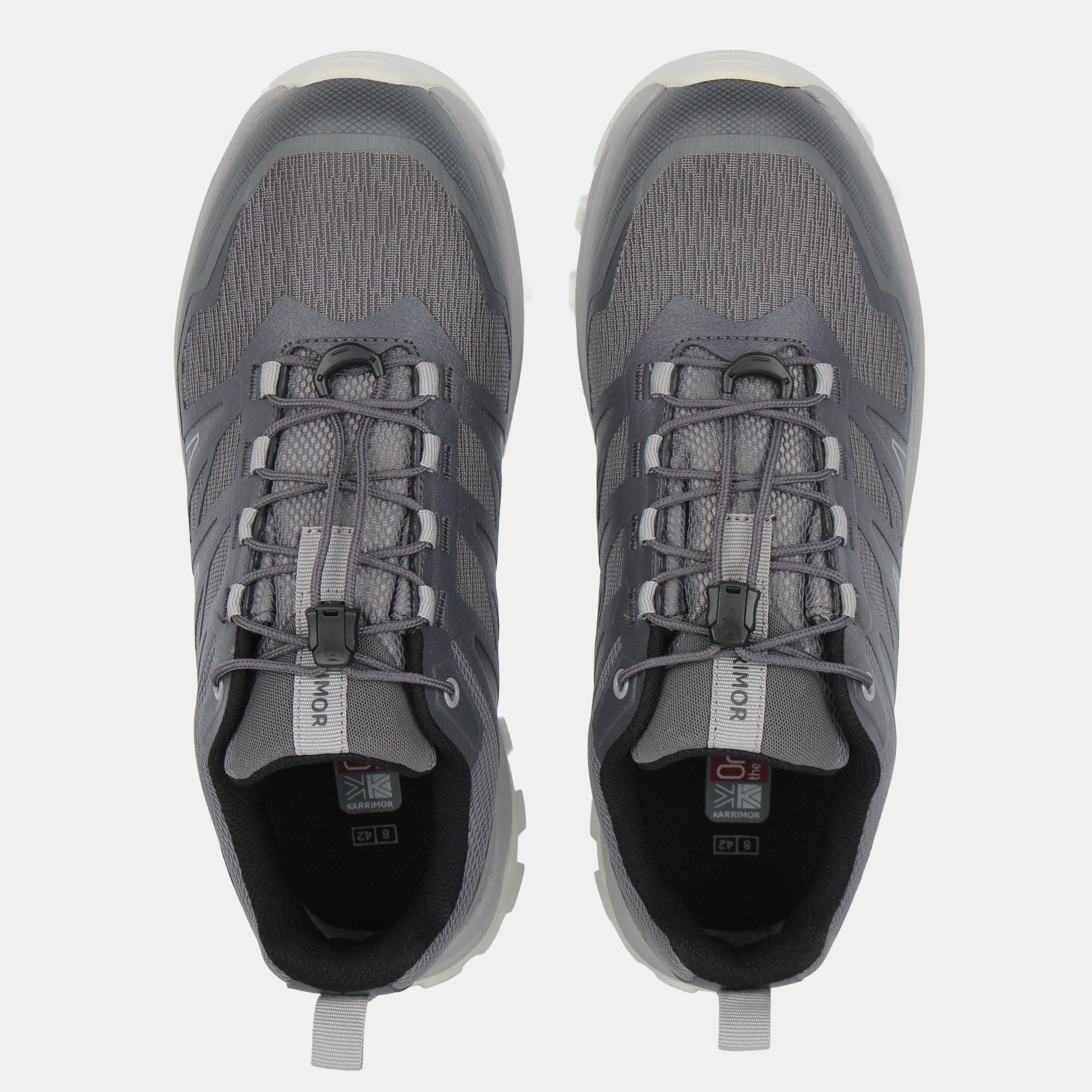 Grey - Karrimor - Gedling Waterproof Walking Shoes Mens - 4