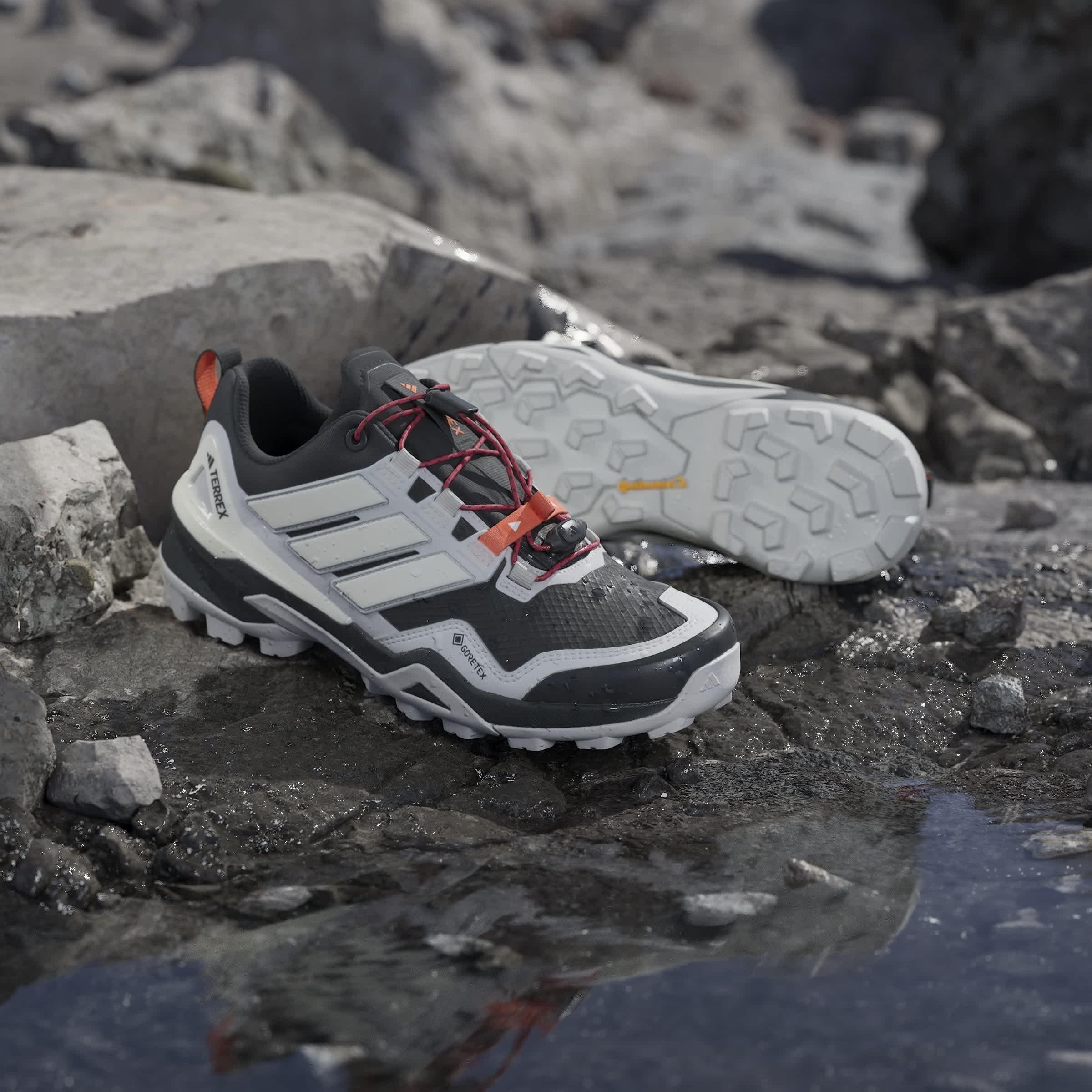 Black/White - adidas - Women's Skychaser Waterproof Trekking Shoes - 15