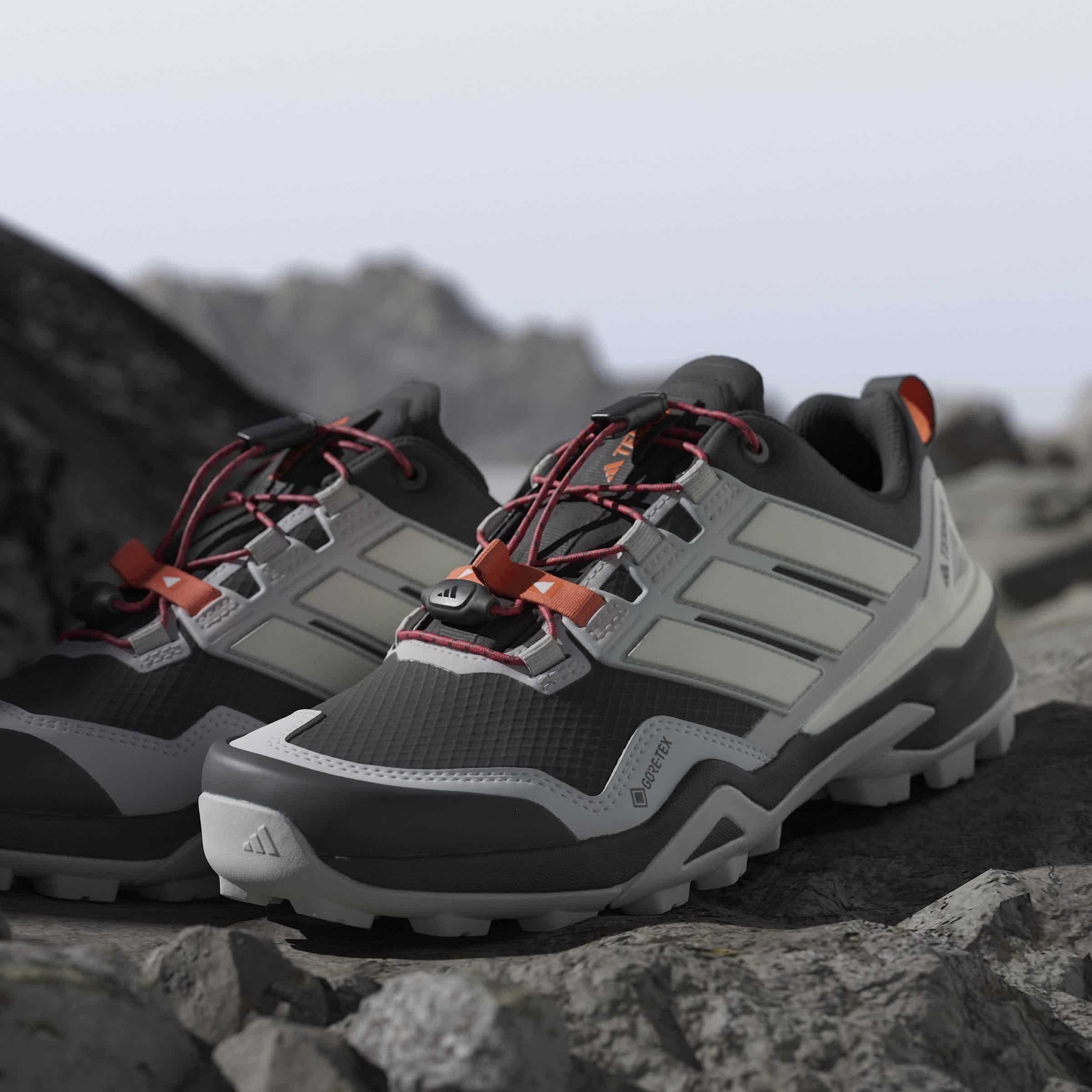Black/White - adidas - Women's Skychaser Waterproof Trekking Shoes - 16