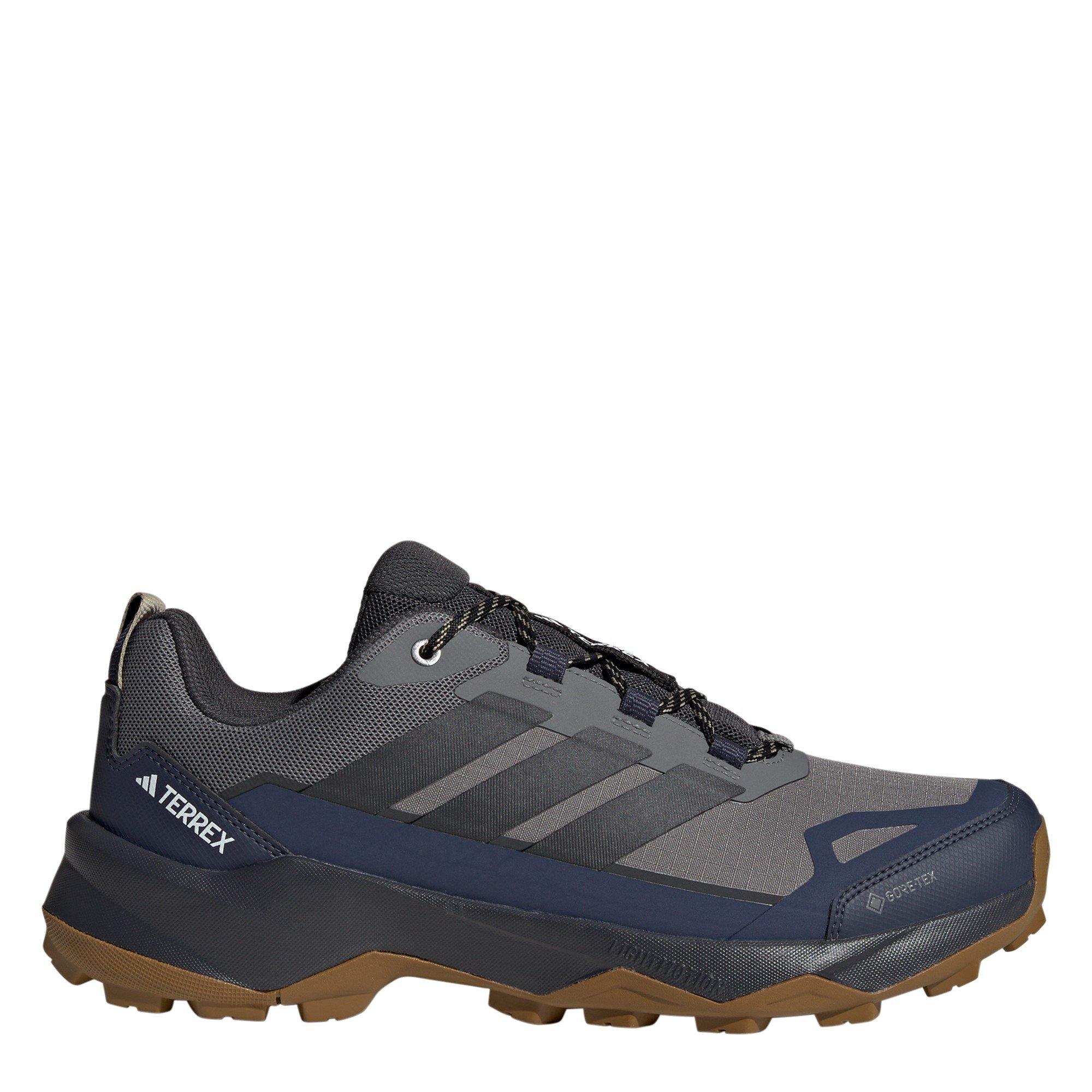 Adidas Men's Terrex Skychaser Ax5 Gore-Tex Hiking Shoes - Grey/Carbon - 7 (40.7)