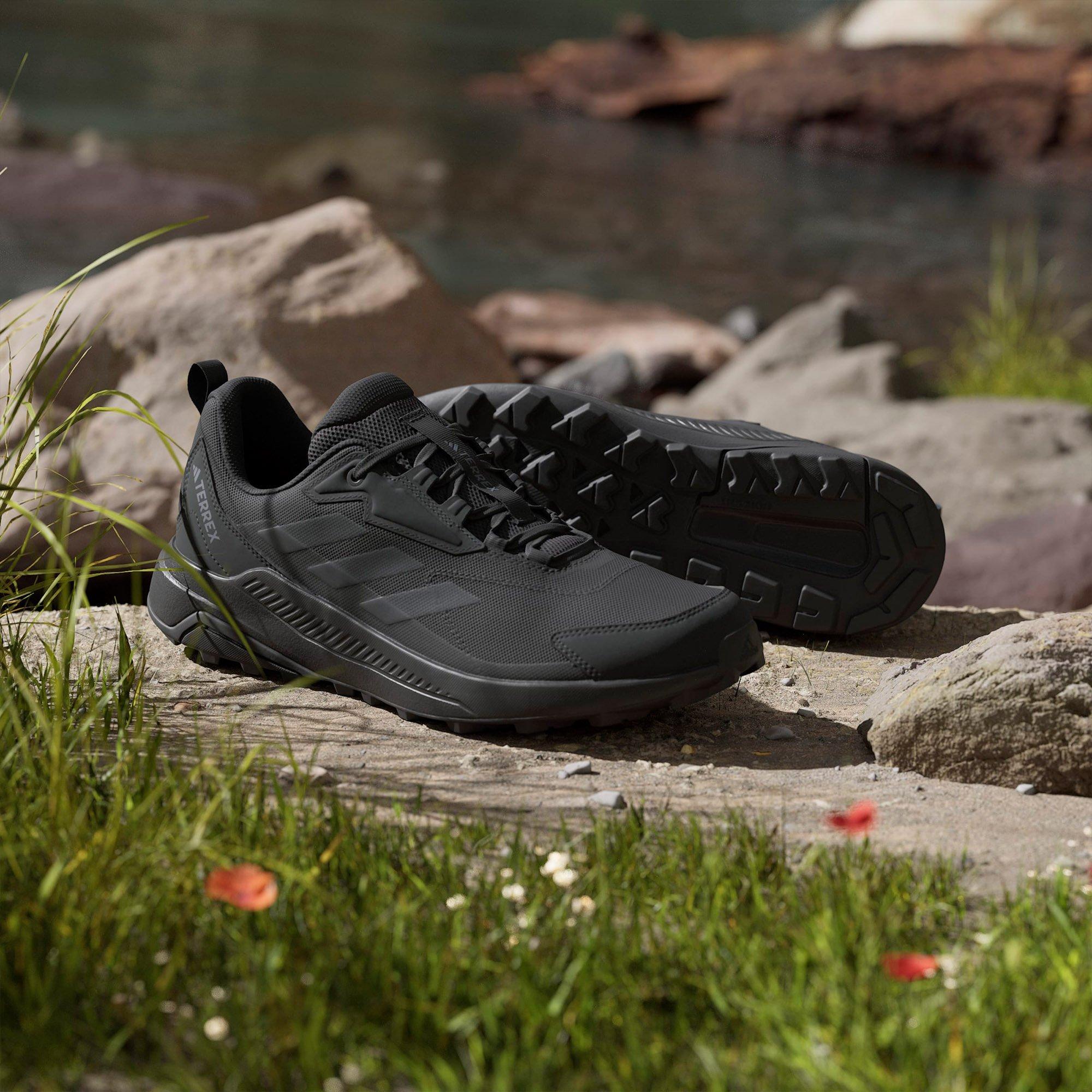 CBlk/Grey Four - adidas - Terrex Anylander Mens Hiking Shoes - 15