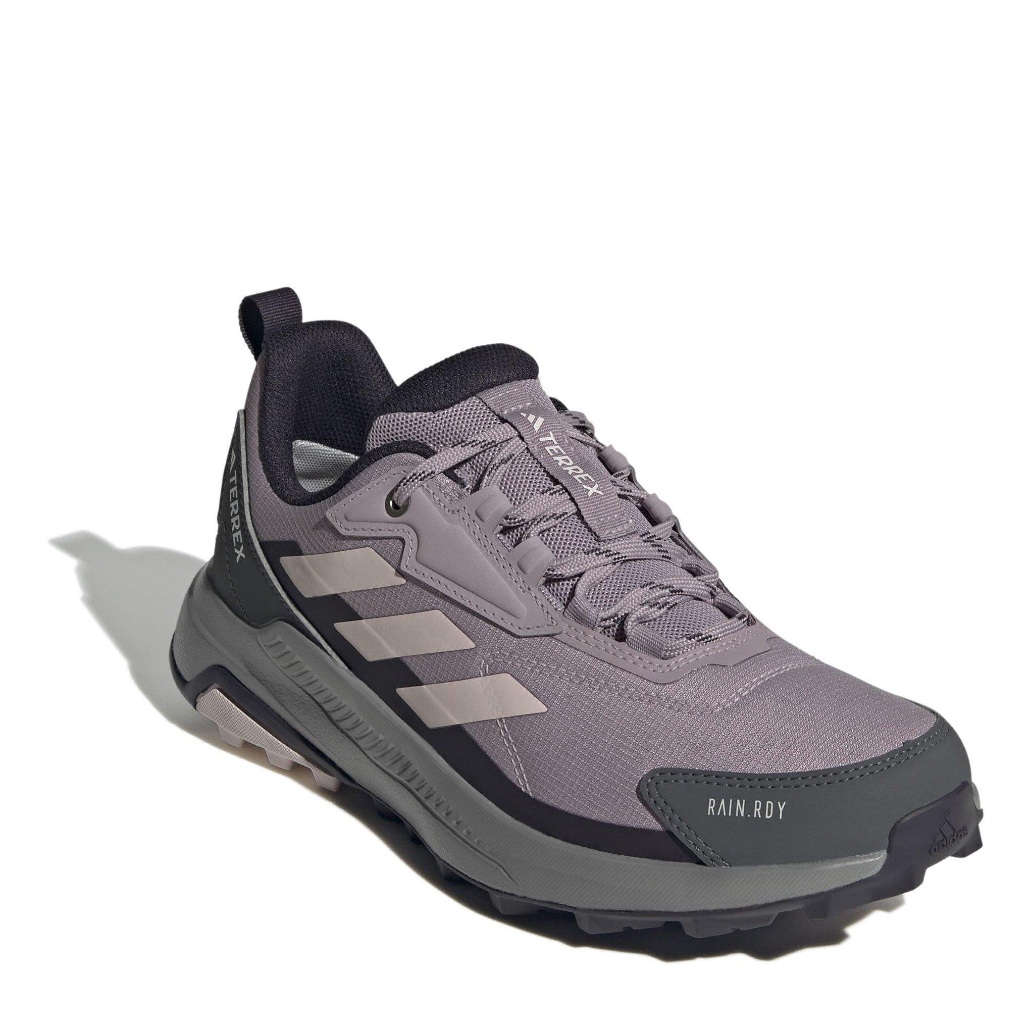 Mauve/Black - adidas - Terrex Anylander Rain.Rdy Womens Hiking Shoes - 3