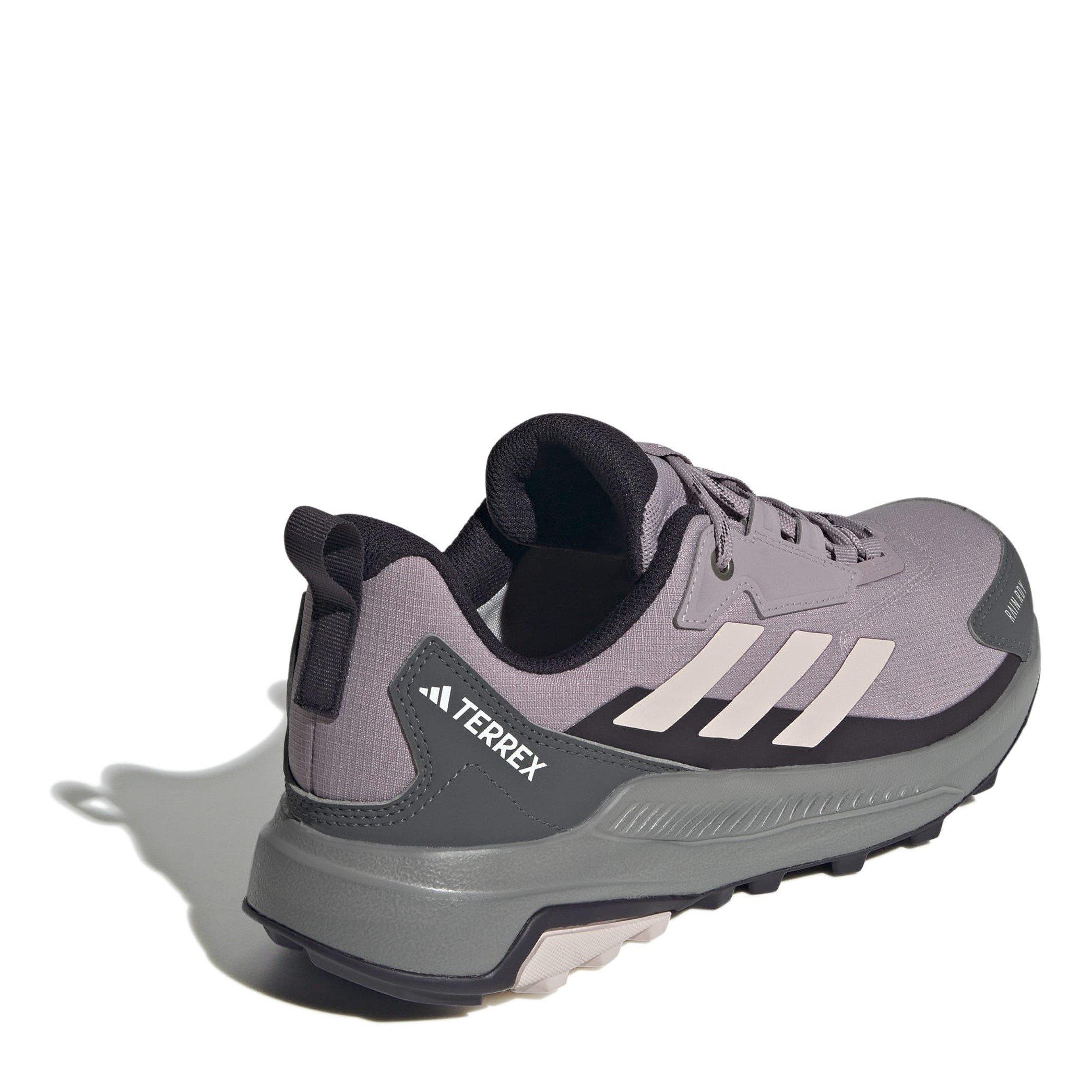 Mauve/Black - adidas - Terrex Anylander Rain.Rdy Womens Hiking Shoes - 4