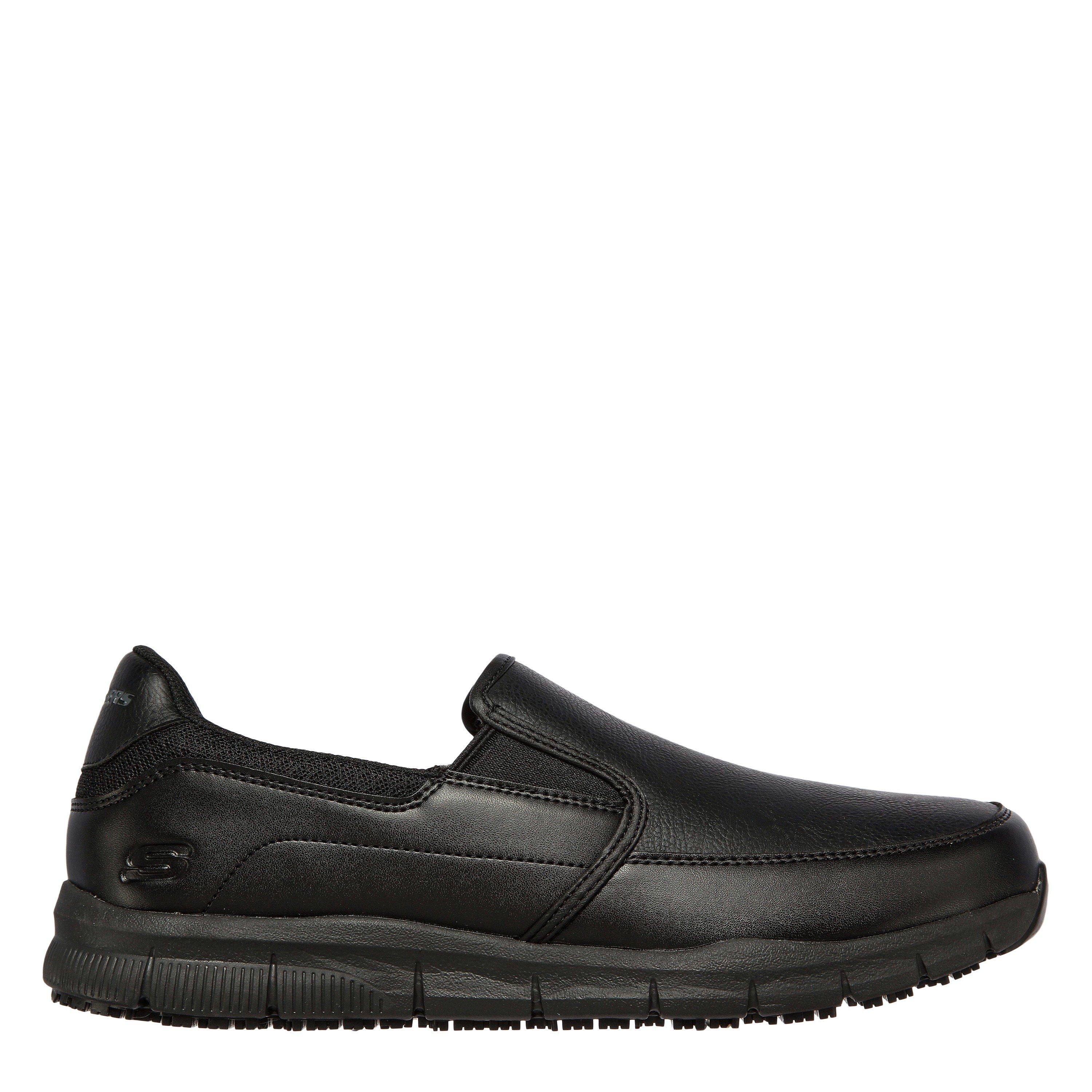 Skechers Men's Work Relaxed Fit: Nampa - Groton Sr - Black - 8 (42)