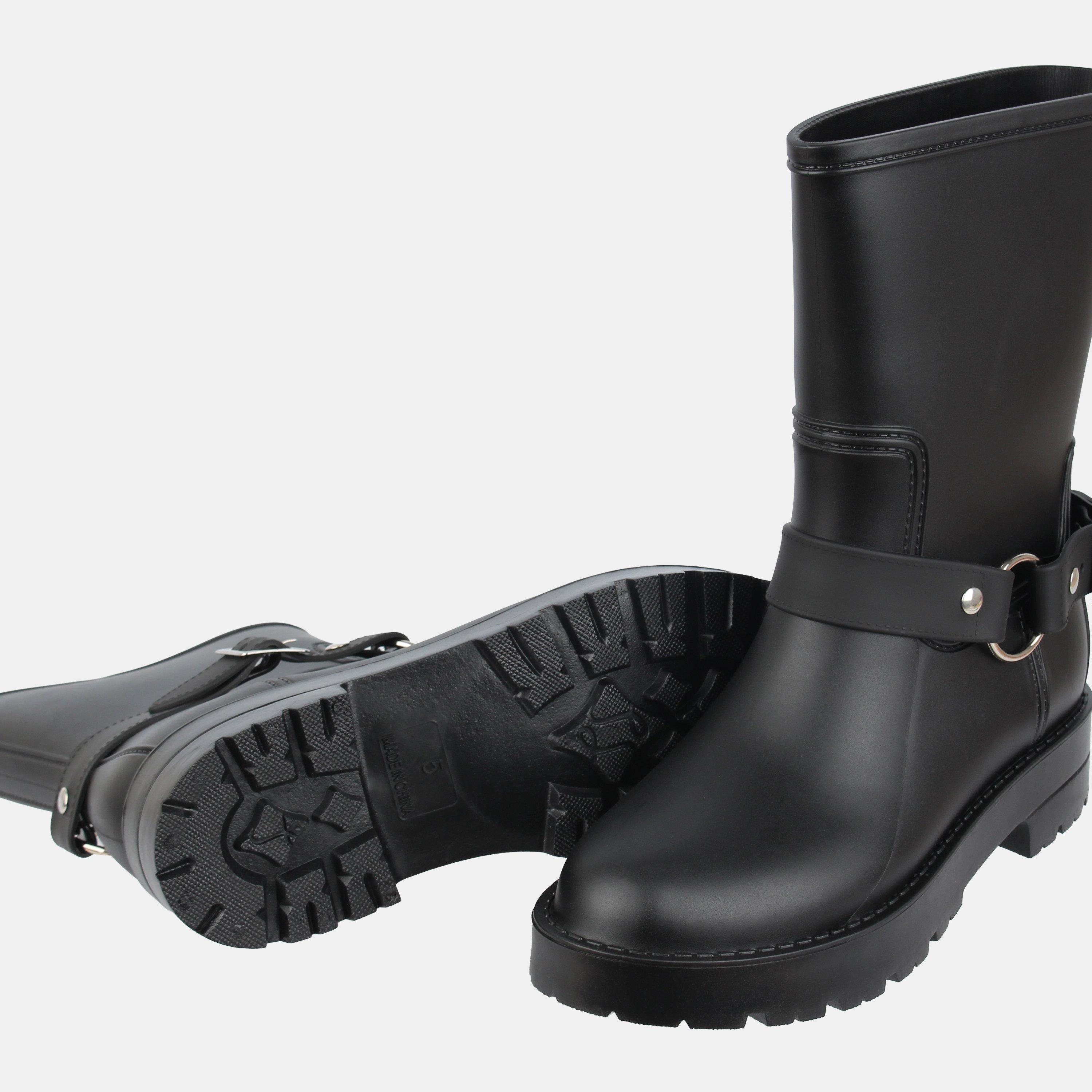 Black - Gelert - Gelert Buckle Welly Ld64 - 3
