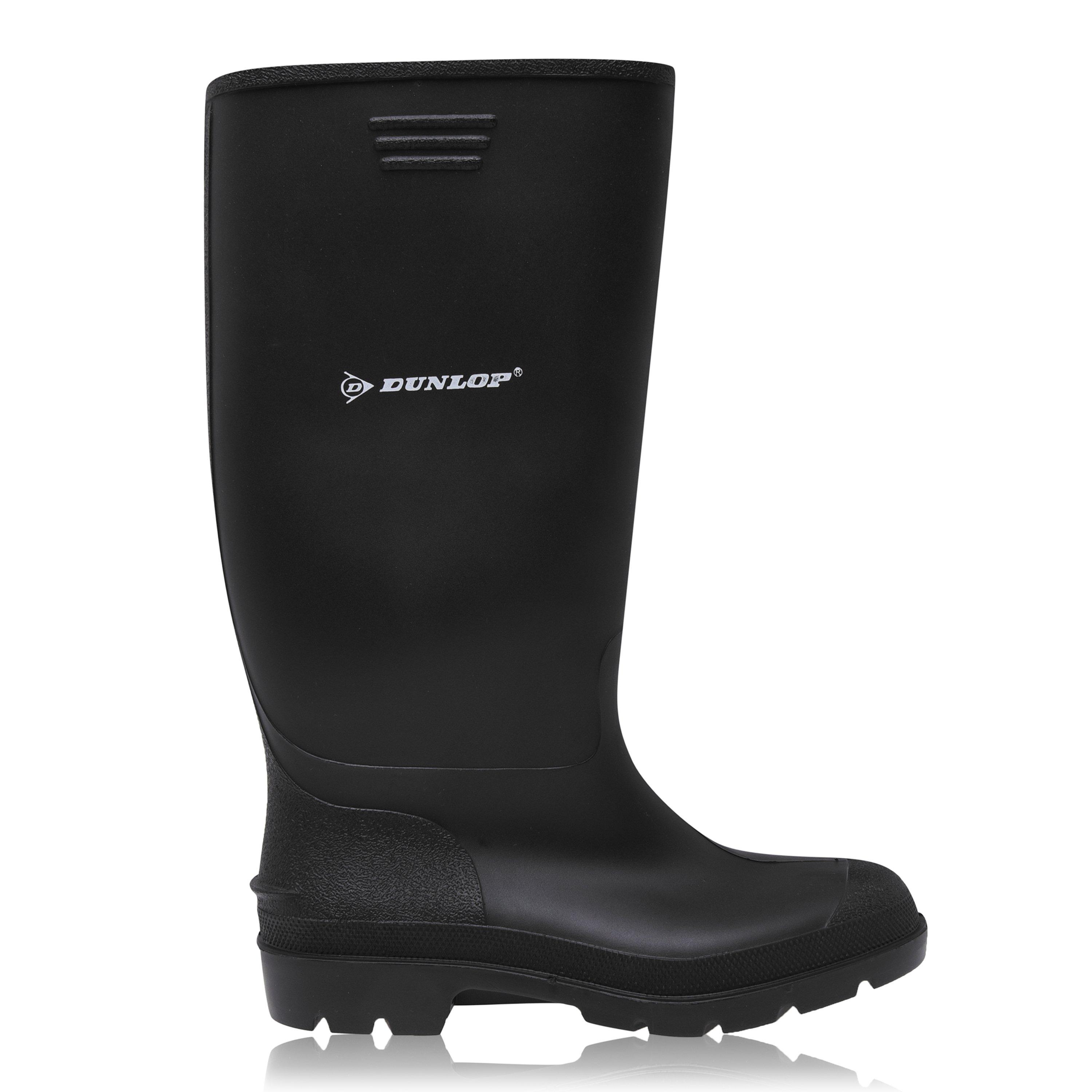 Sort - Dunlop - Mens Wellingtons - 1