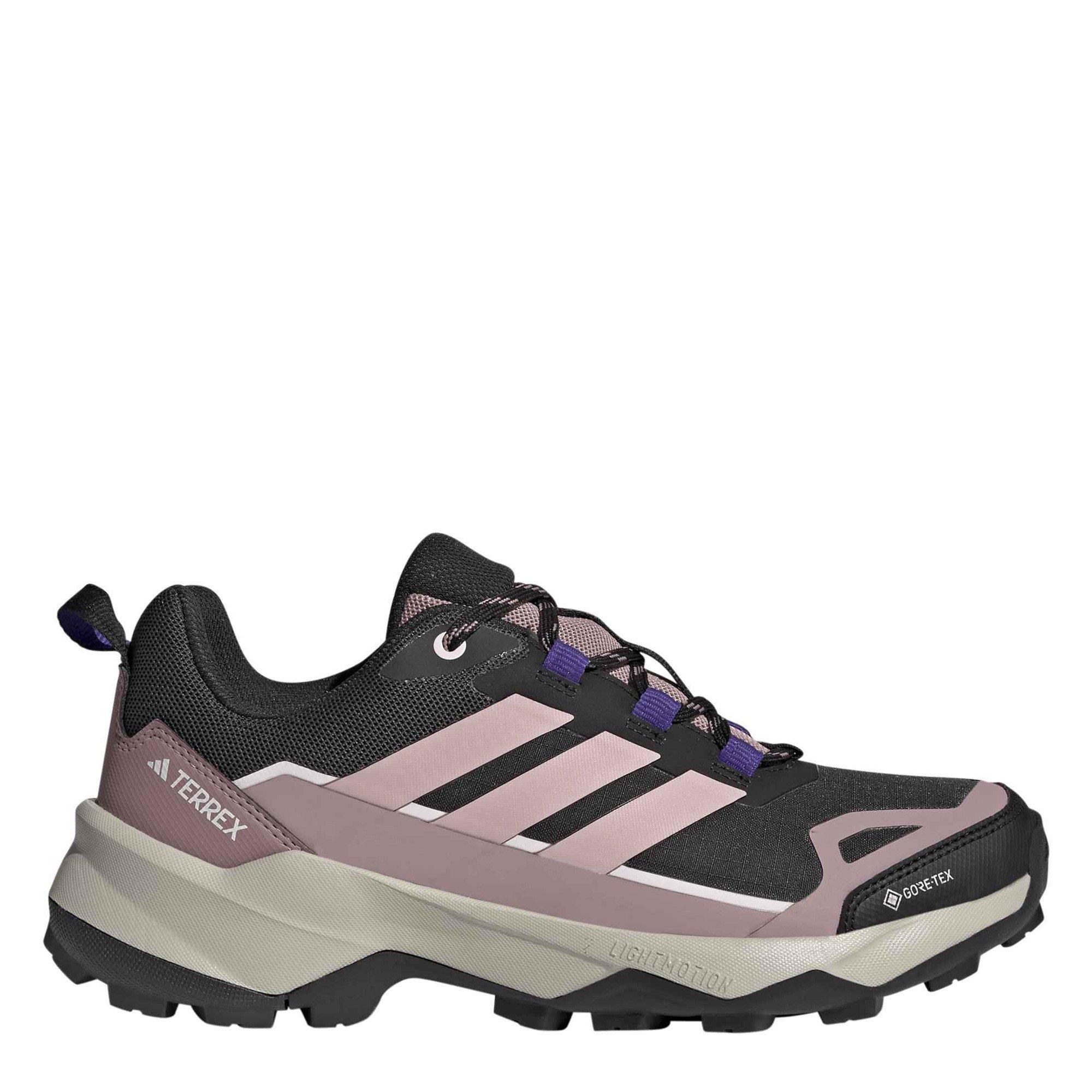 Adidas Women's Terrex Skychaser Ax5 Gore-Tex Hiking Shoes - Black/Lilac - 7 (40.7)