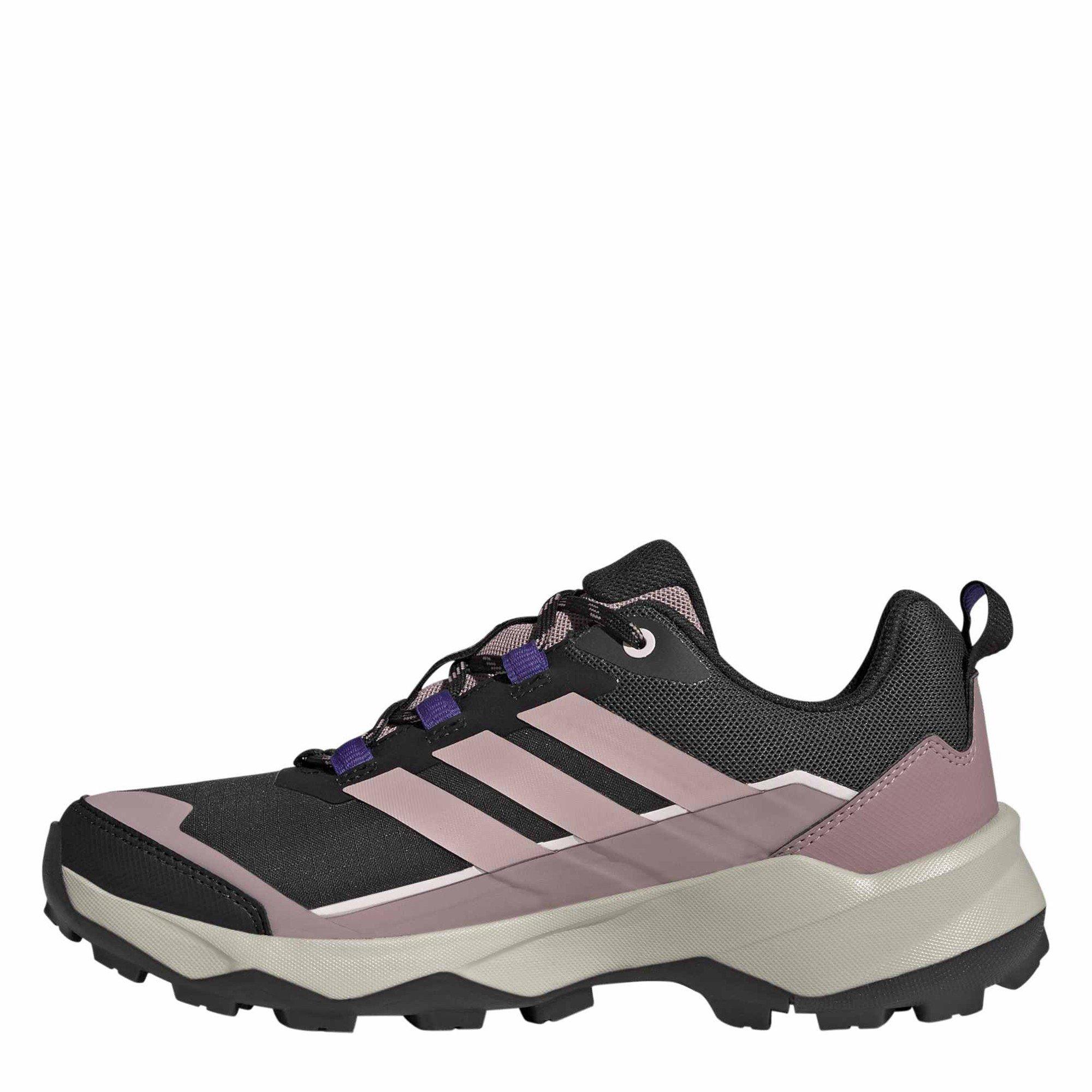 Black/Lilac - adidas - Terrex Skychaser AX5 GORE-TEX Hiking Shoes Womens - 2