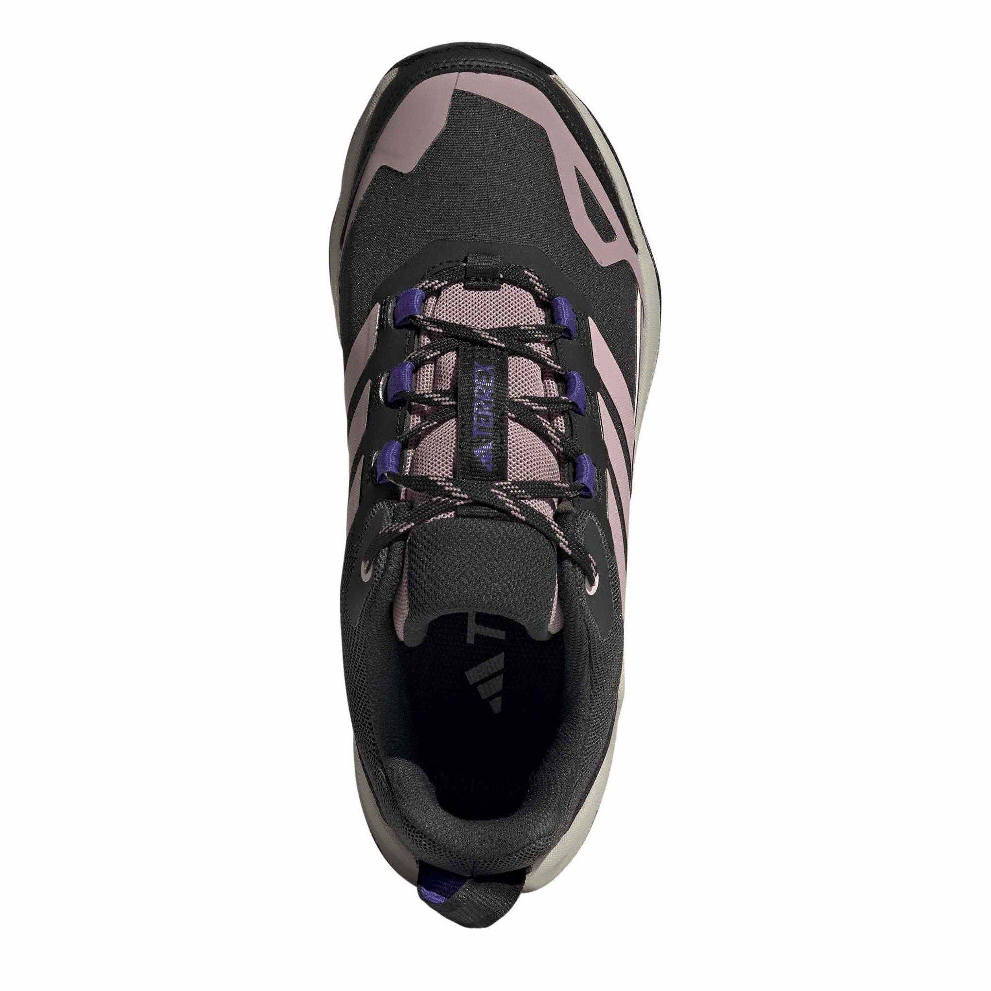 Black/Lilac - adidas - Terrex Skychaser AX5 GORE-TEX Hiking Shoes Womens - 5