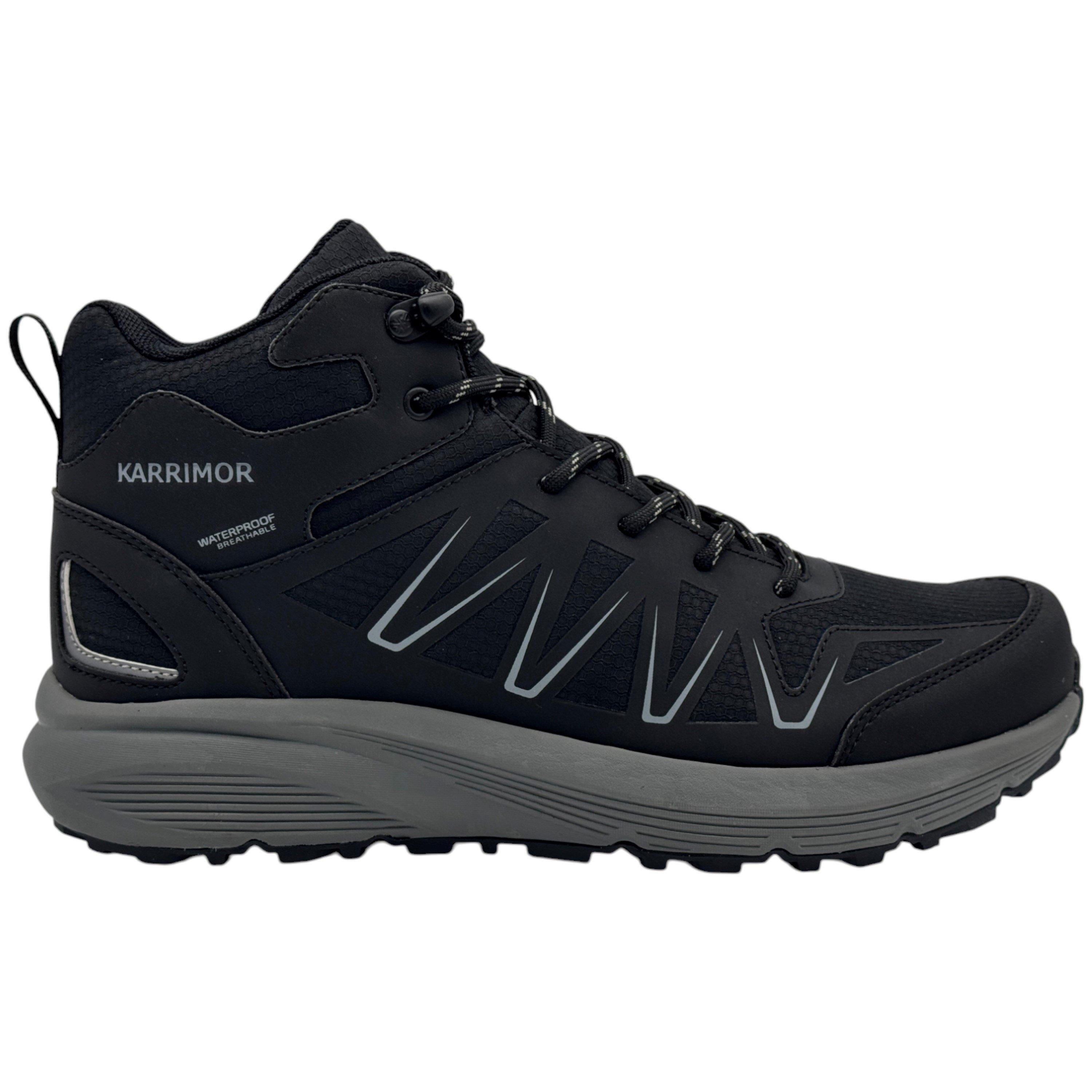 Karrimor Men's Bamford Waterproof Hiking Boots - Black - 7 (41)