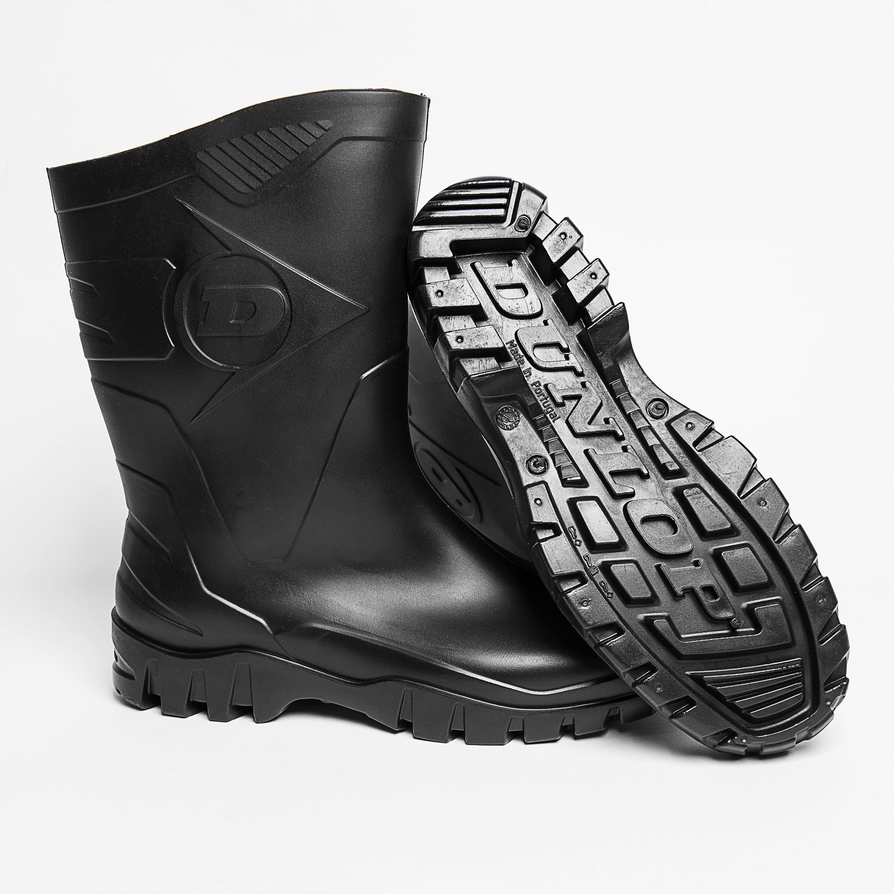 Zwart - Dunlop - Mens Half Wellingtons - 3