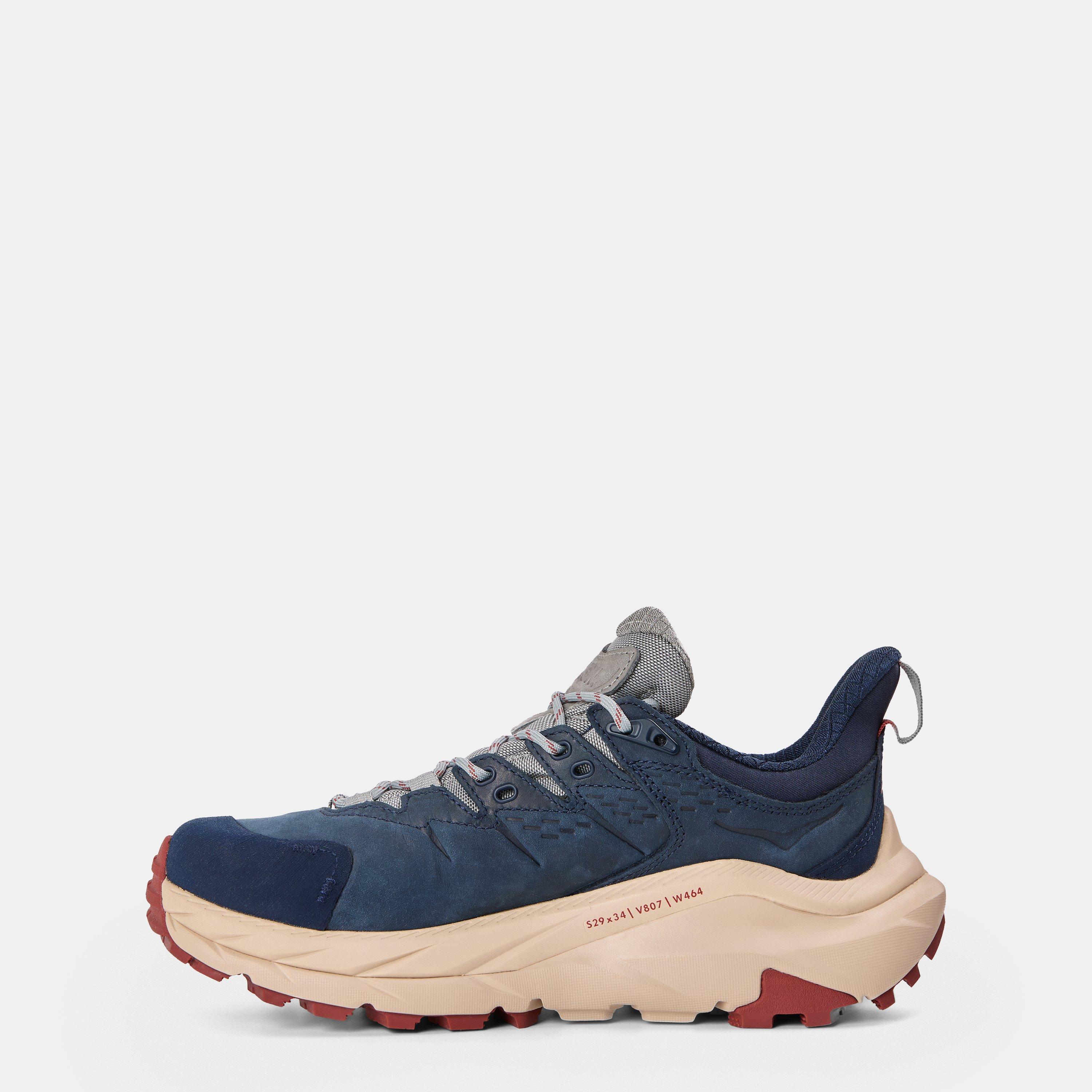 Limestone/Sand - Hoka - Men's Kaha Low GTX Waterproof Hiking Shoes - 2