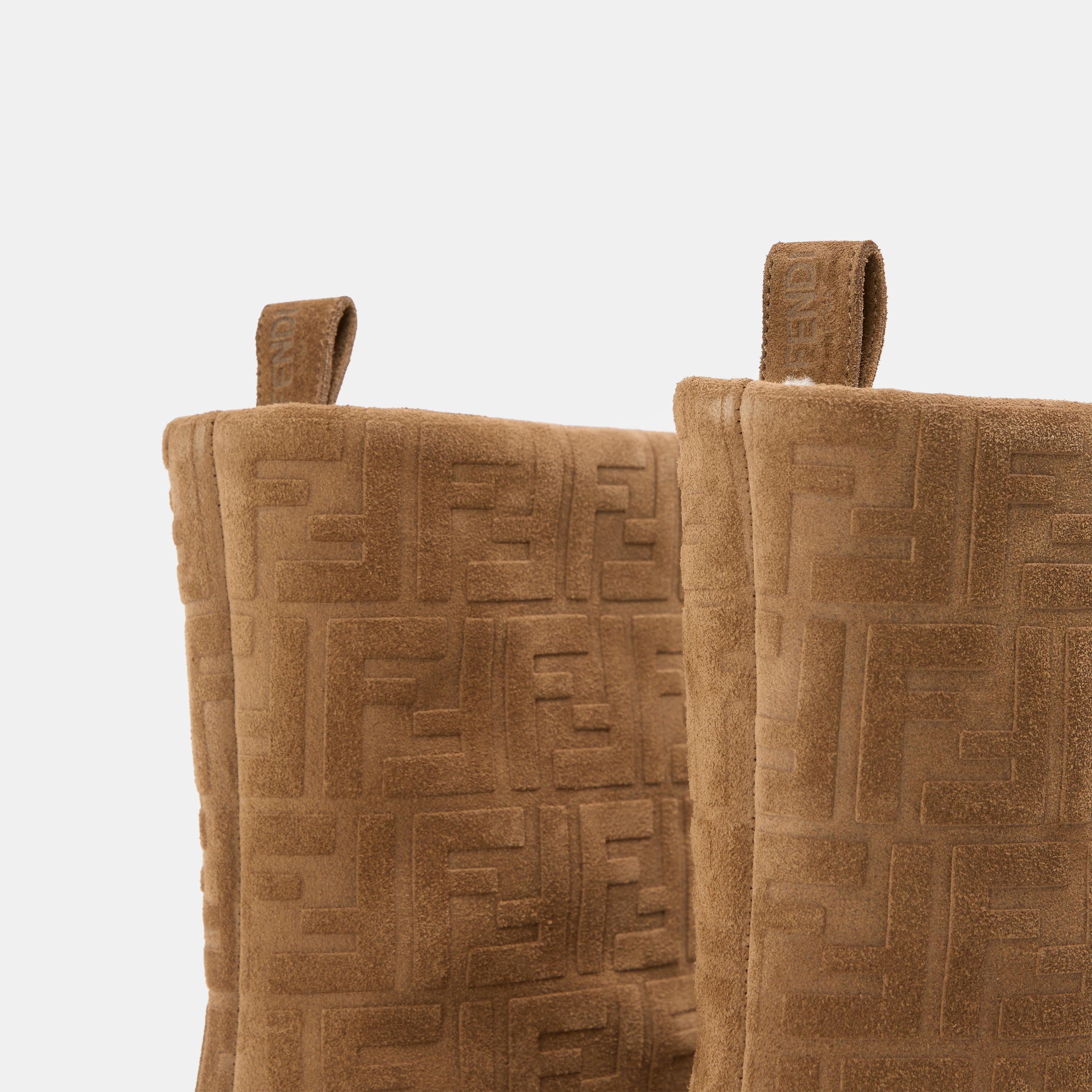 Tabacco/Latte - Fendi - Women's Snow Boots - 3