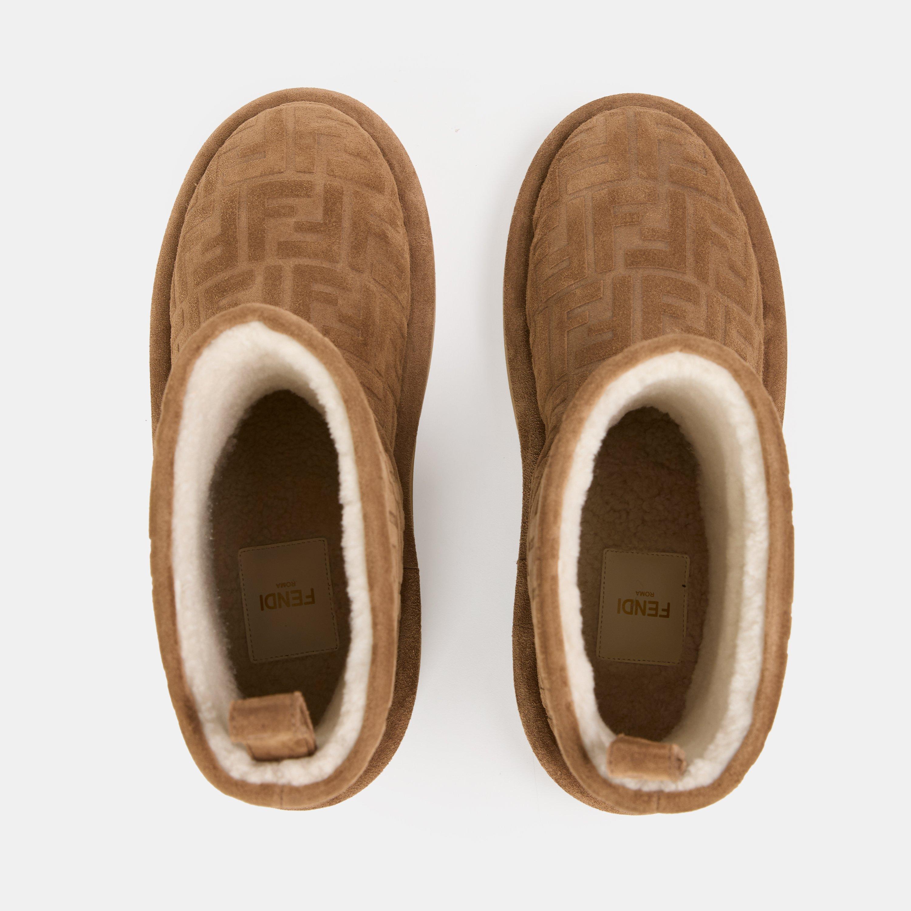 Tabacco/Latte - Fendi - Women's Snow Boots - 4