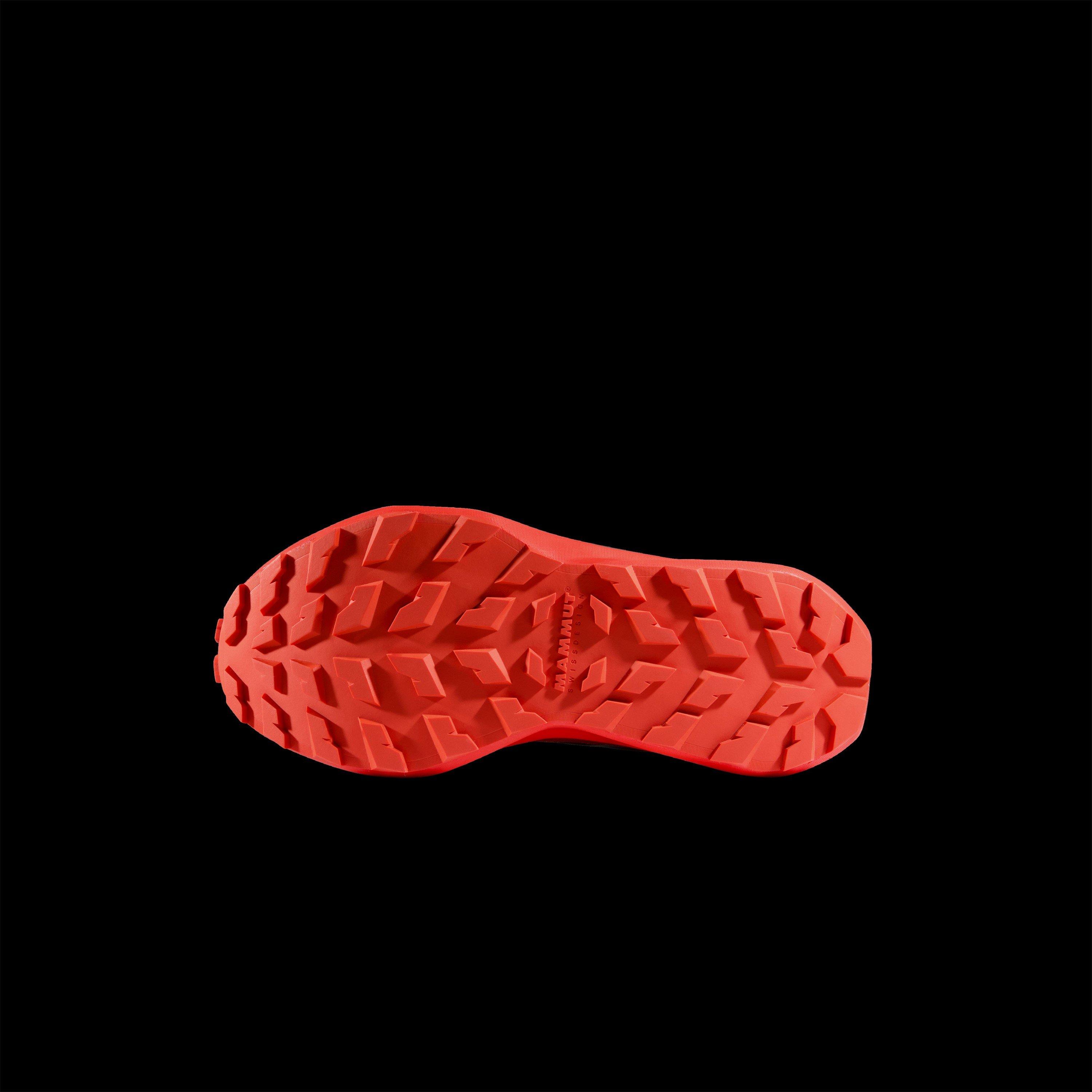 Mammut Men's Waterproof Trekking Shoes - Black/Red - 11 (46)