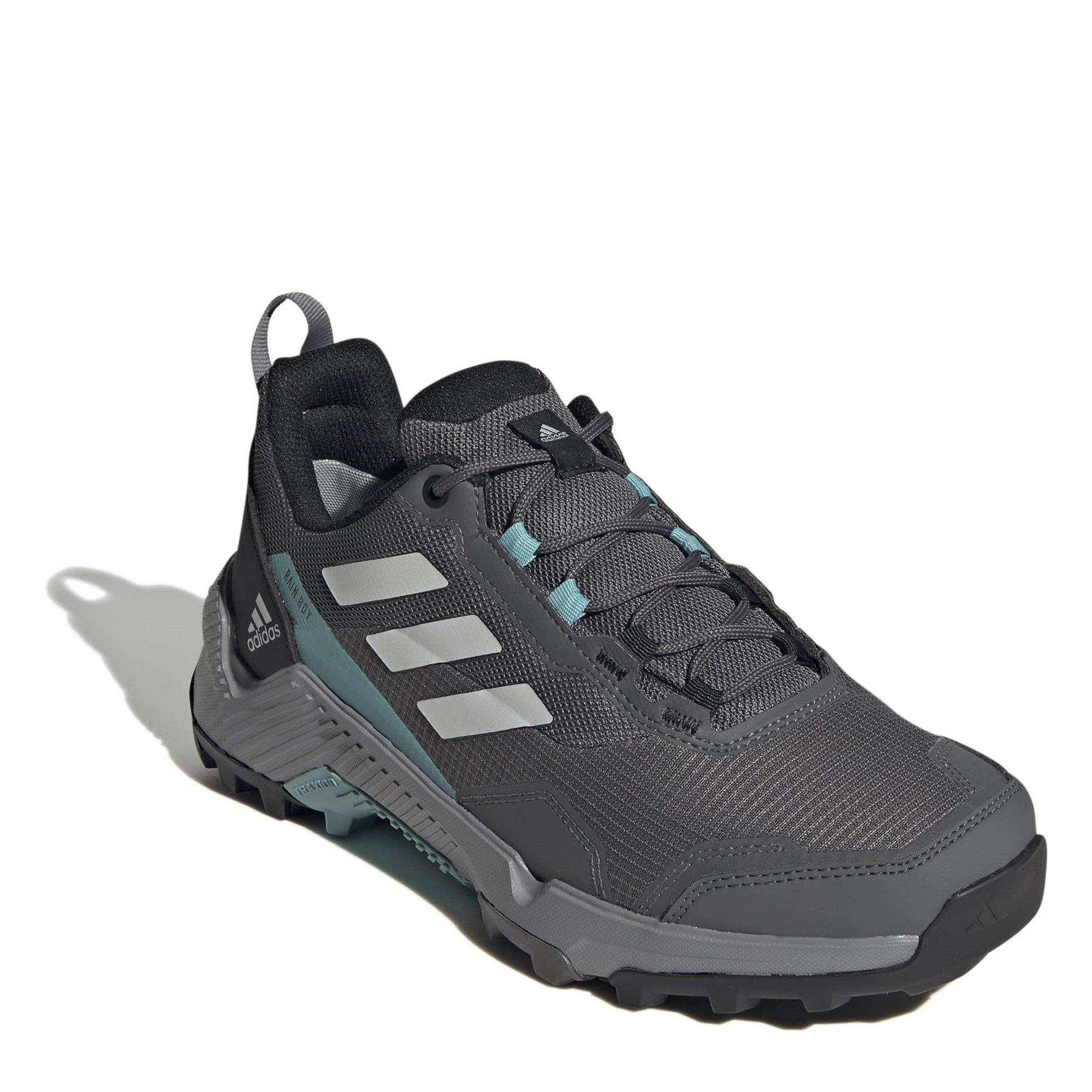 Grå/Mint - adidas - Eastrail Waterproof Womens Walking Shoes - 3