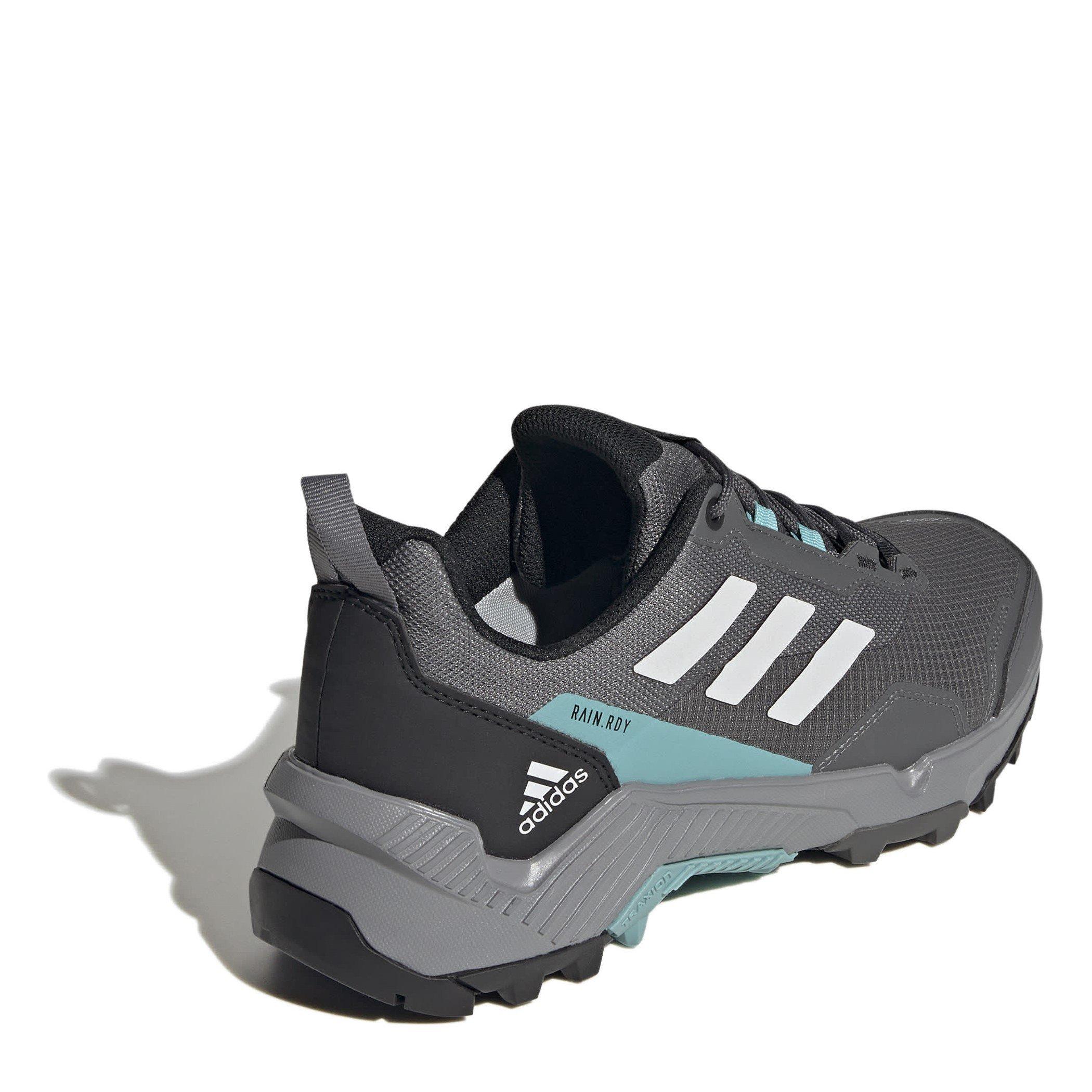 Grå/Mint - adidas - Eastrail Waterproof Womens Walking Shoes - 4
