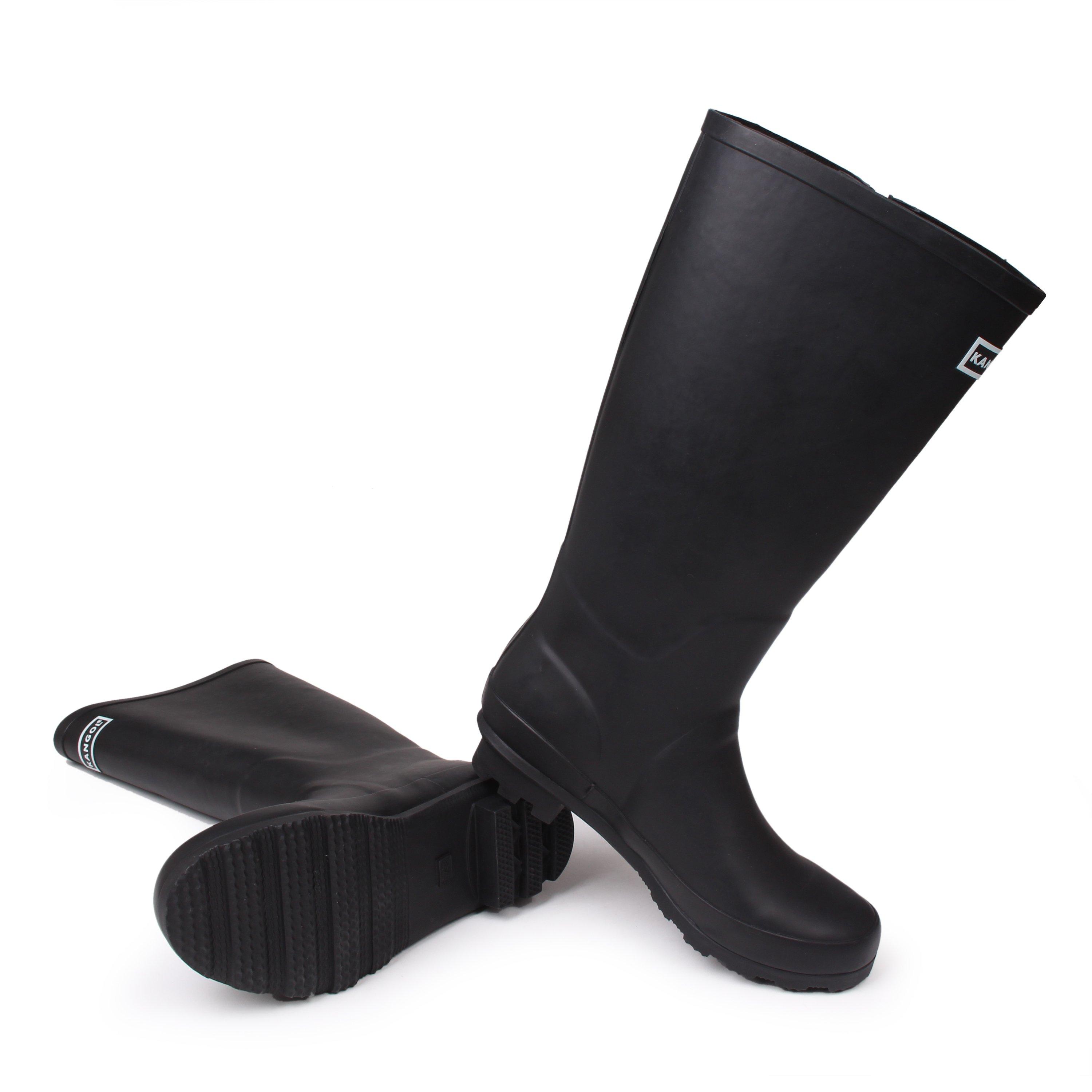 Black - Kangol - Tall Wellies - 4