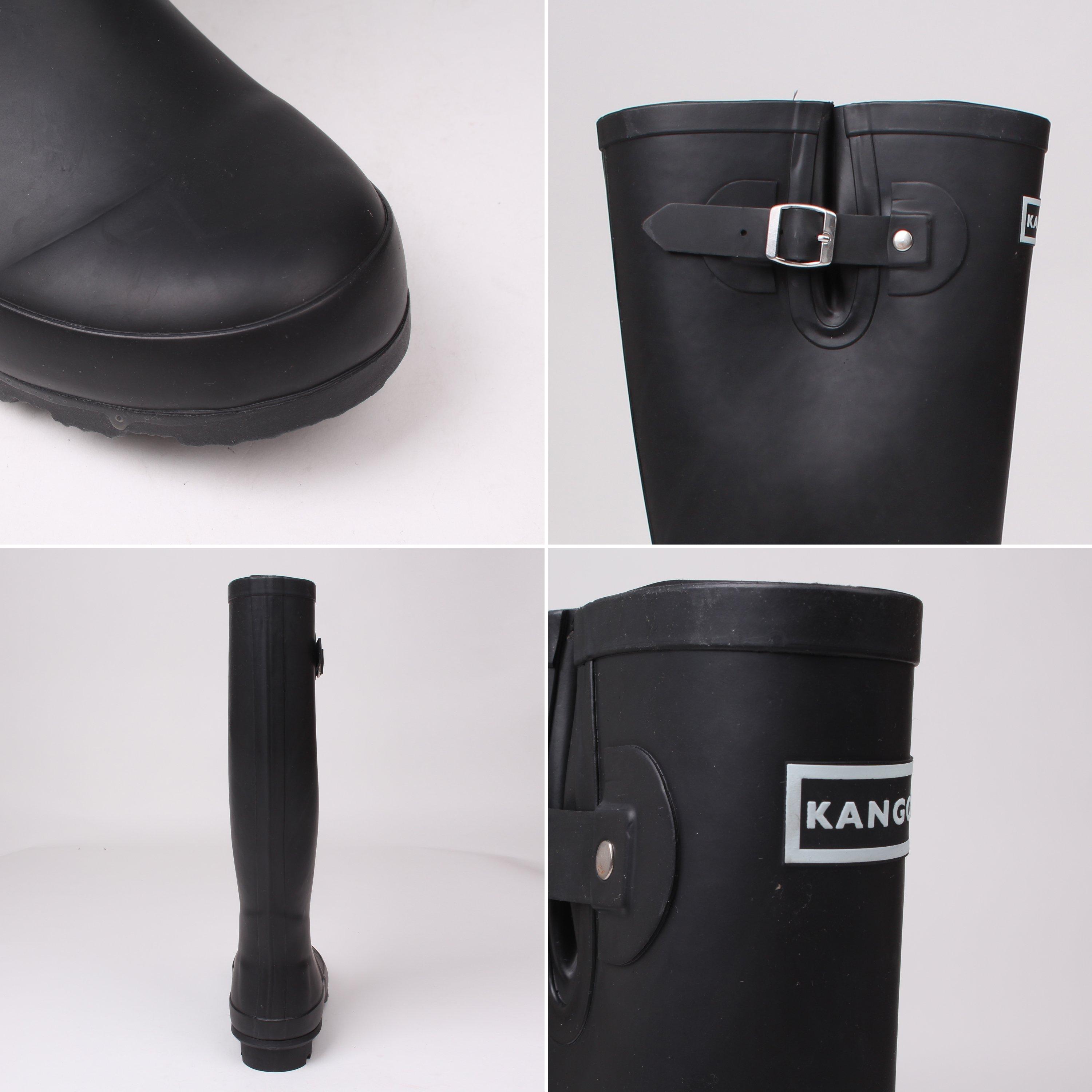 Black - Kangol - Tall Wellies - 6
