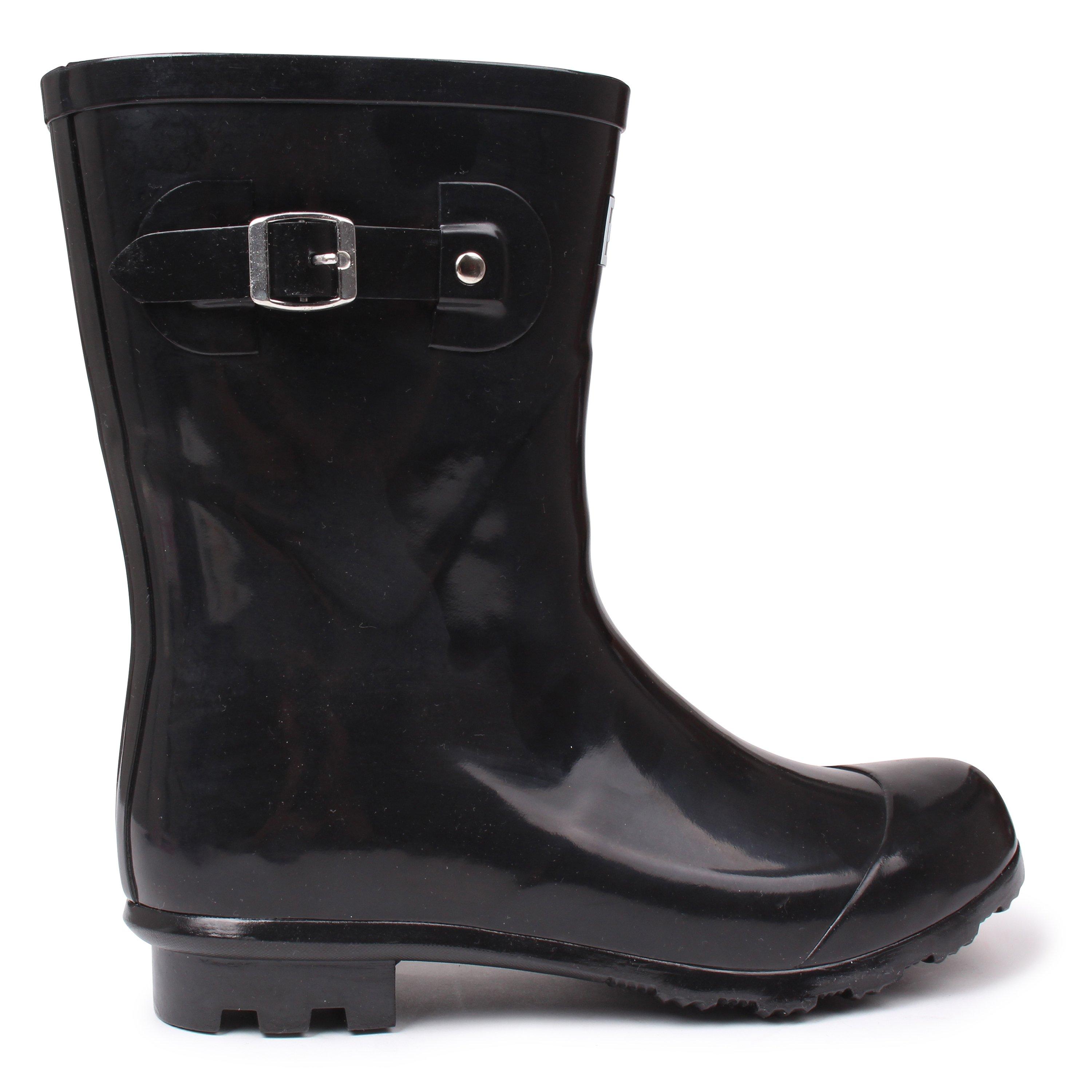 Black - Kangol - Low Ladies Wellies - 1