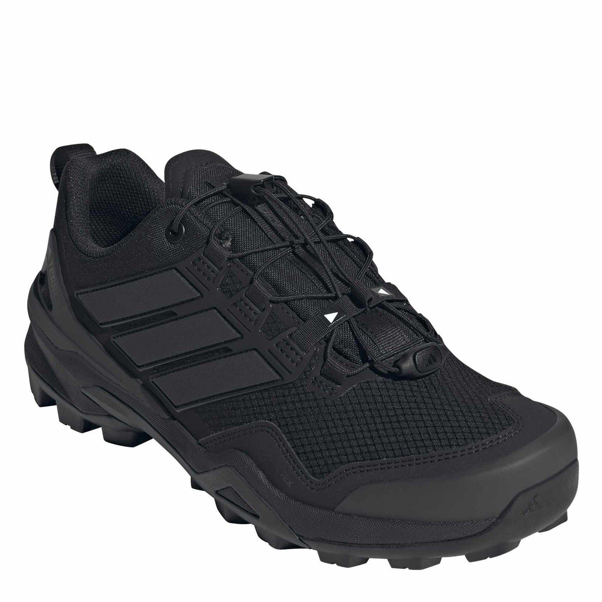 Black/Carbon - adidas - Terrex Skychaser Gore-Tex Mens Hiking Shoes - 3
