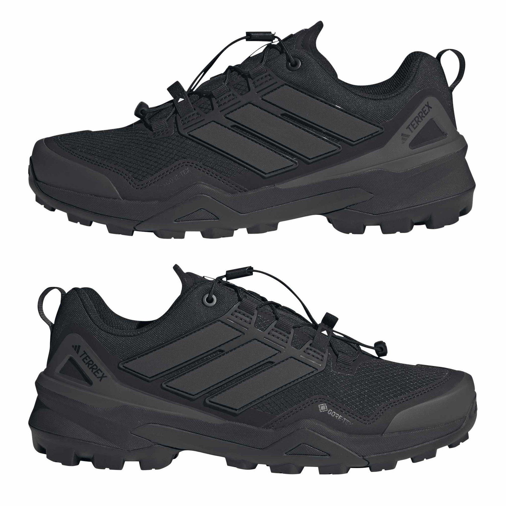 Black/Carbon - adidas - Terrex Skychaser Gore-Tex Mens Hiking Shoes - 9