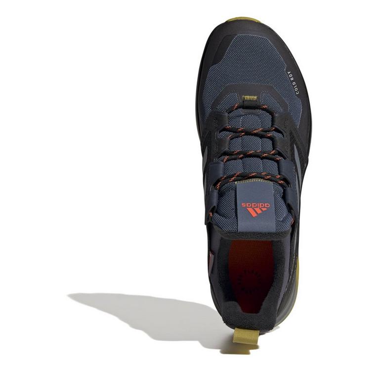 Stahl/Orange - adidas - Terrex Trailmaker COLD.RDY Hiking Shoes Mens - 5