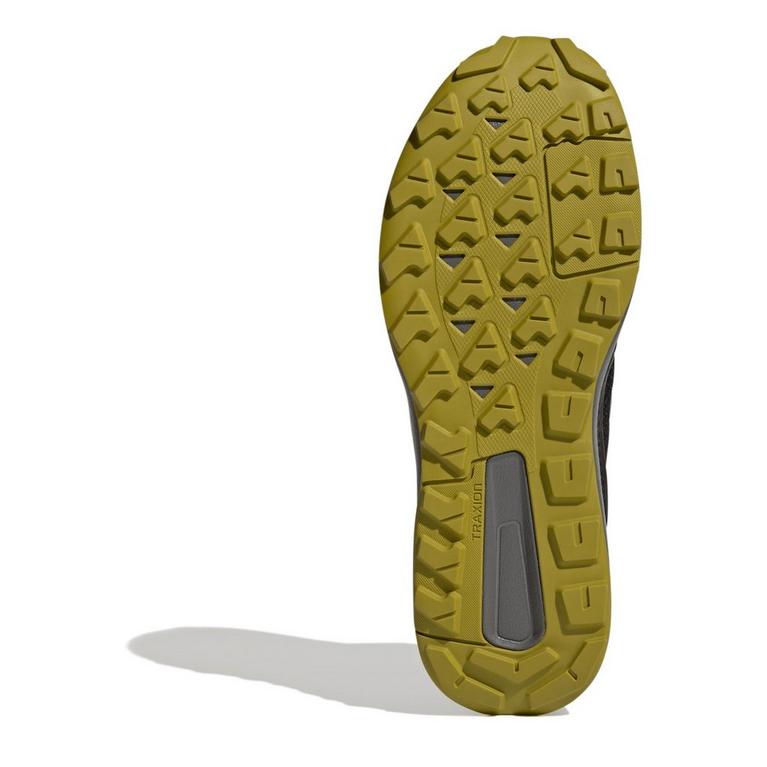 Stahl/Orange - adidas - Terrex Trailmaker COLD.RDY Hiking Shoes Mens - 6
