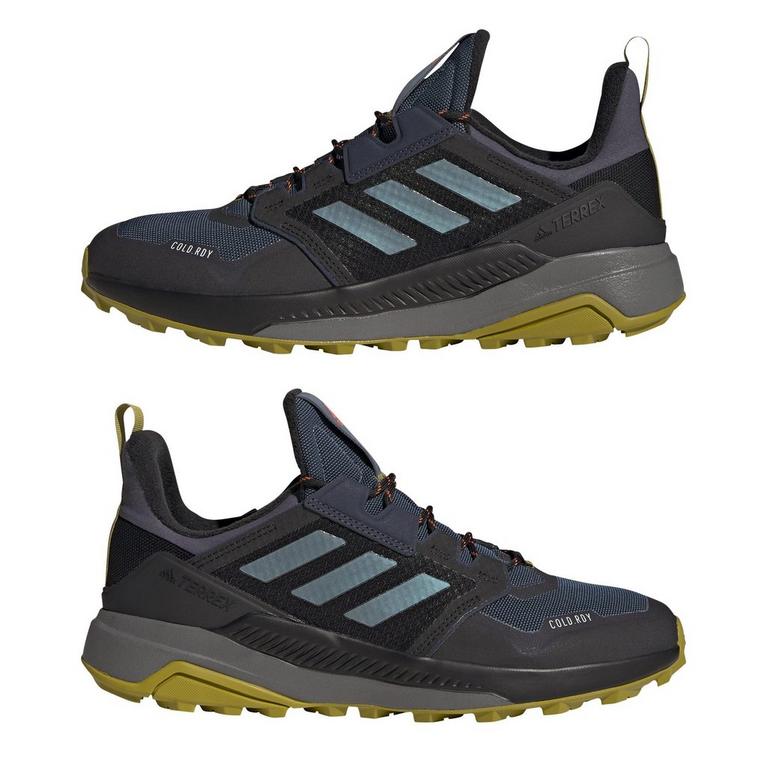 Stahl/Orange - adidas - Terrex Trailmaker COLD.RDY Hiking Shoes Mens - 9