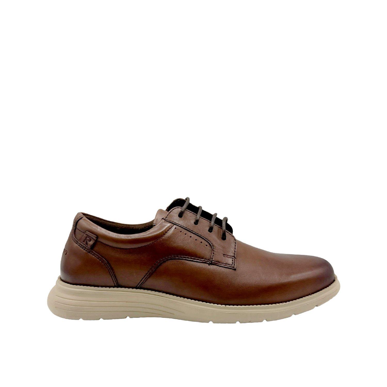 TAN - Rockport - Men's Total Motion Plain Toe Walking Shoes - 1