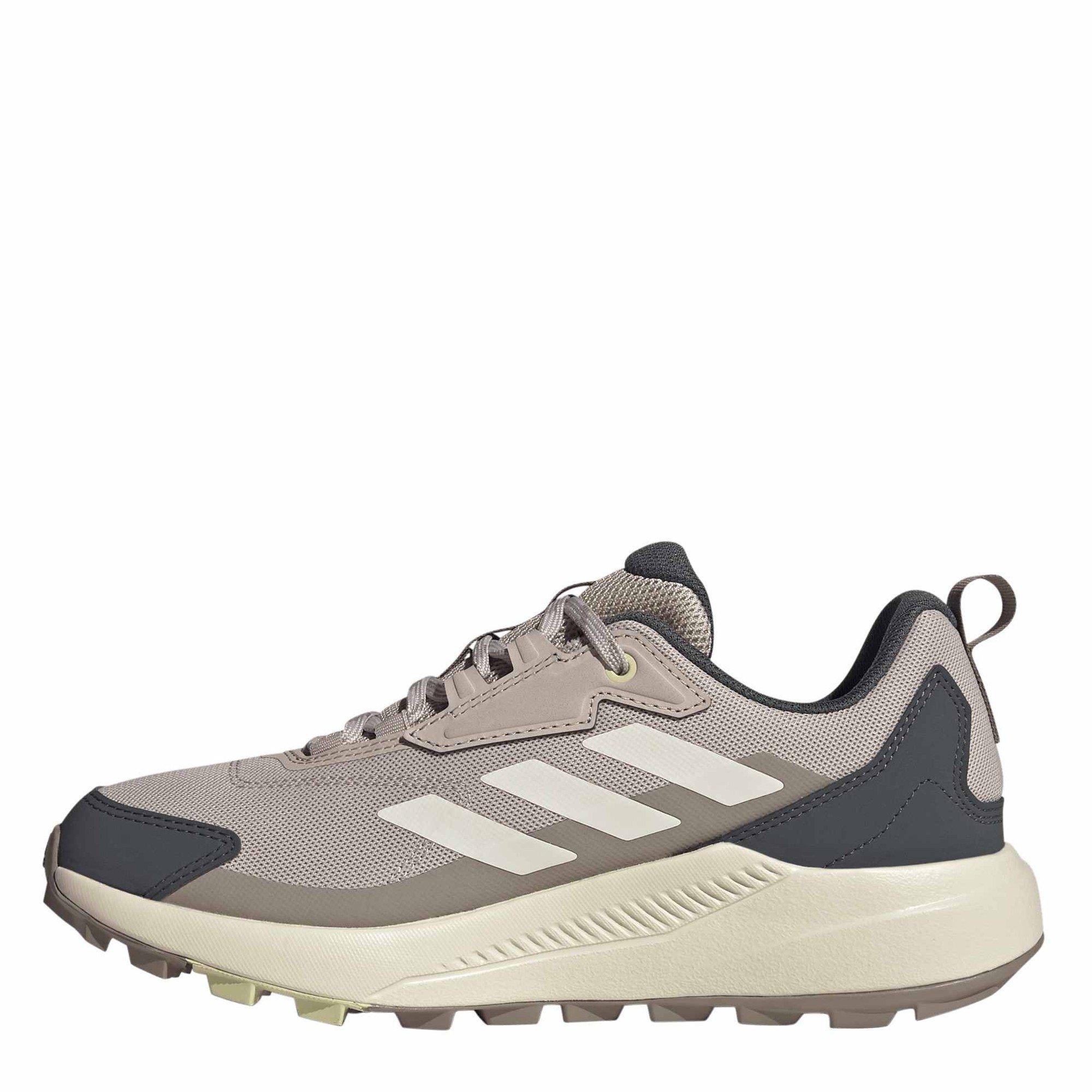 Taupe/Wht/Grey - adidas - Terrex Anylander Womens Hiking Shoes - 2