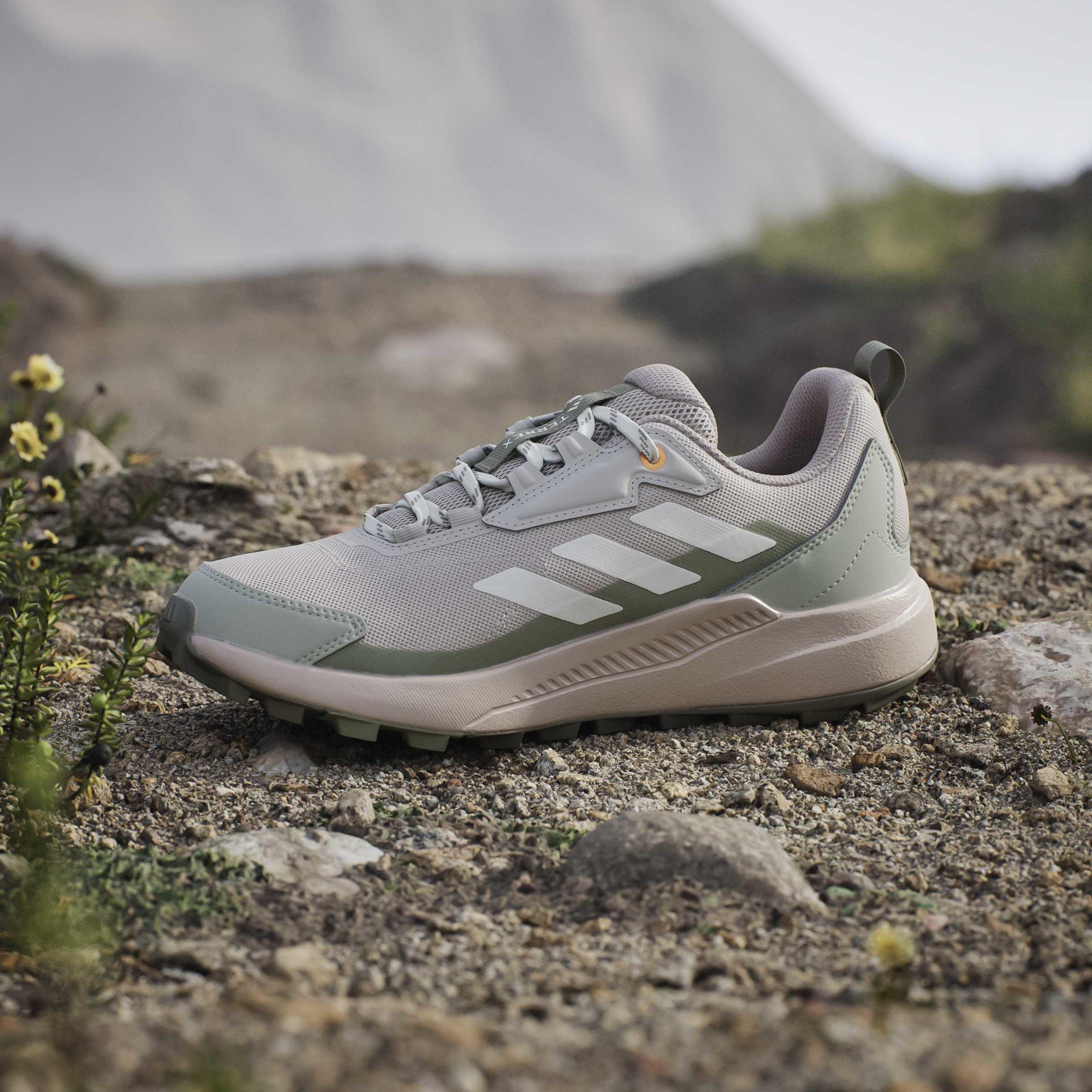 Alumina/Wht/Grn - adidas - Women's Anylander Non-Waterproof Hiking Shoes - 14