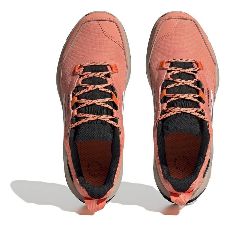 CORAIL/BLANC/ORANGE - adidas - Terrex Ax4 Gore Tex Womens Walking Shoes - 5