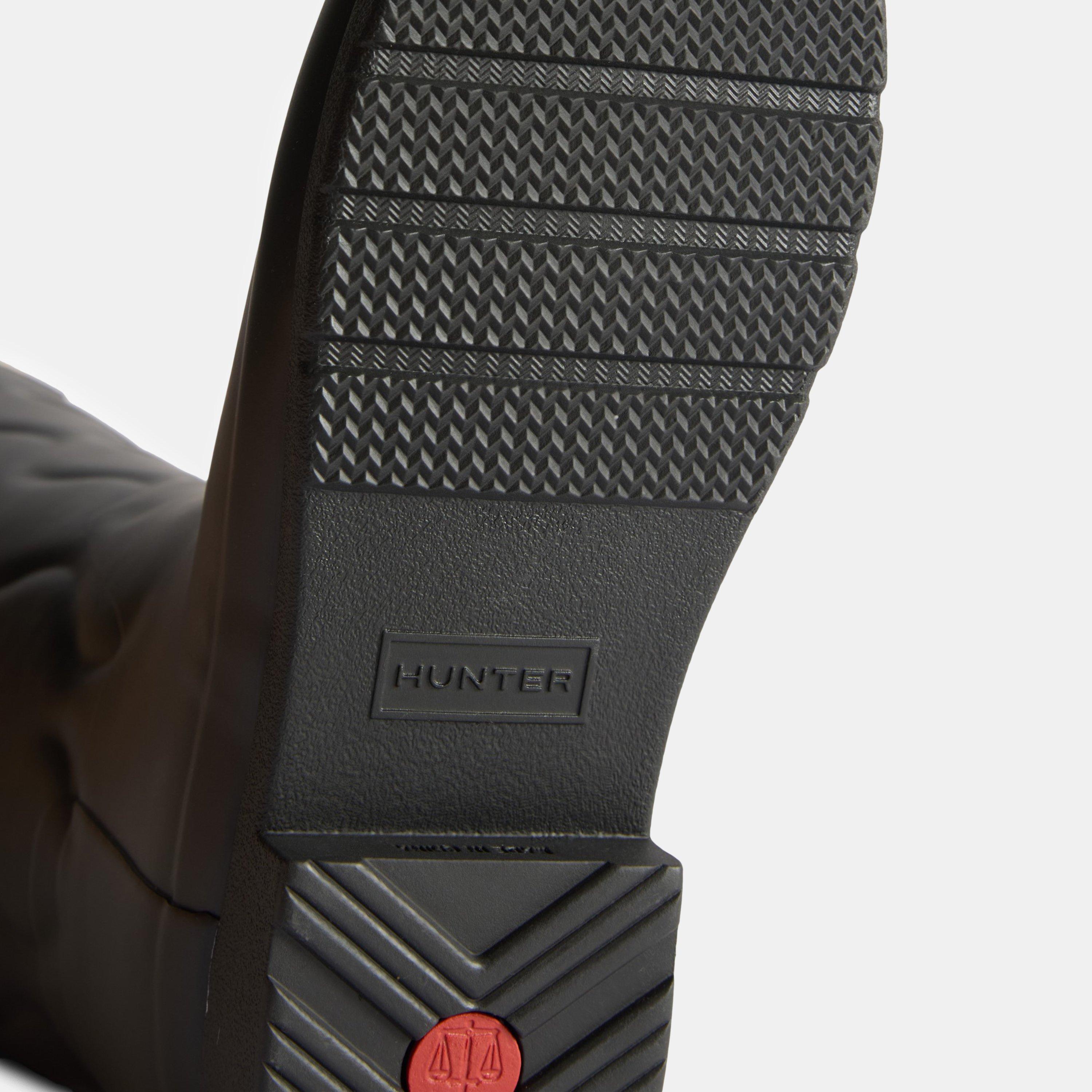 Black - Hunter - Women's Tall Quilted Wellies - 4