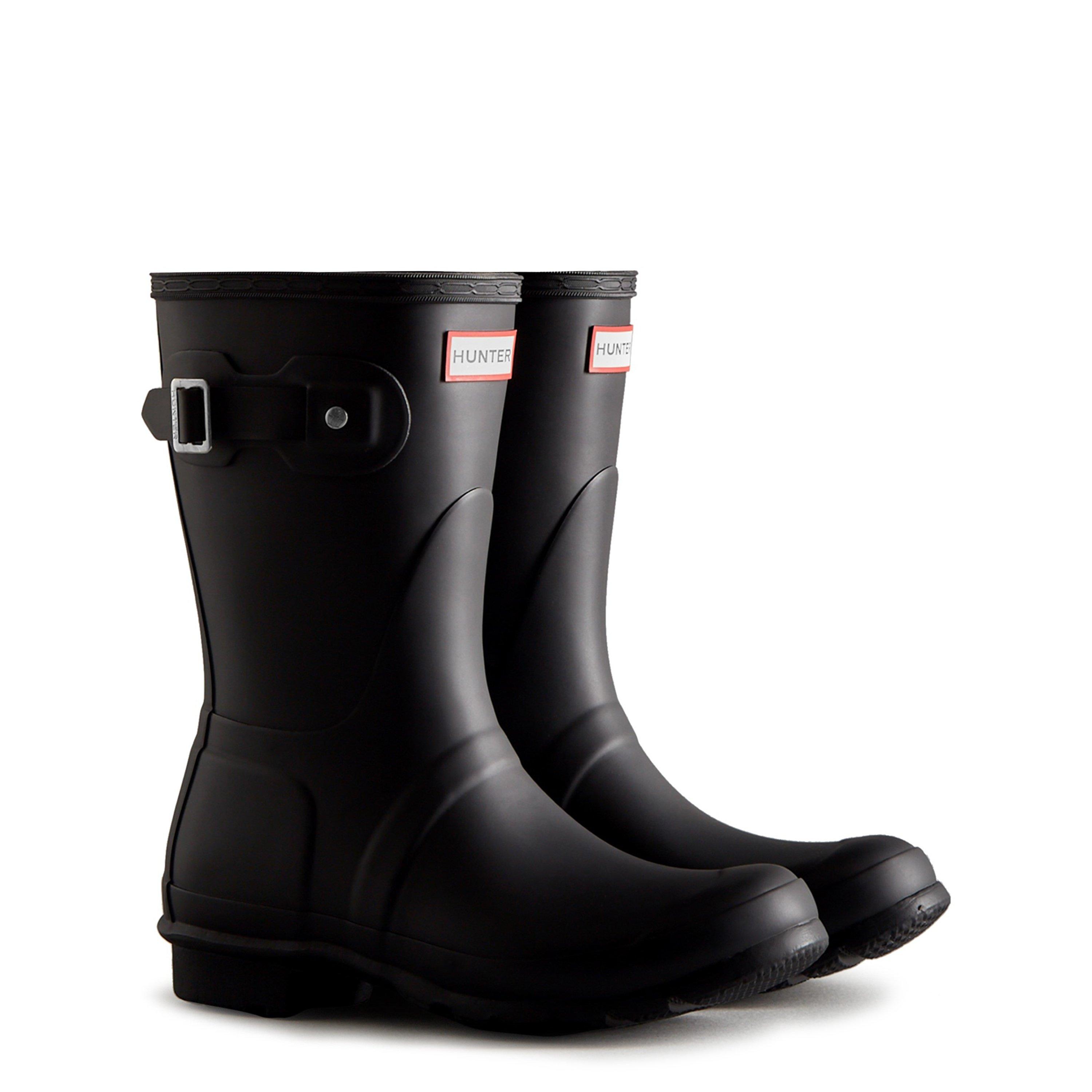 Black BLK - Hunter - Hunter Original Short Wellies - 4