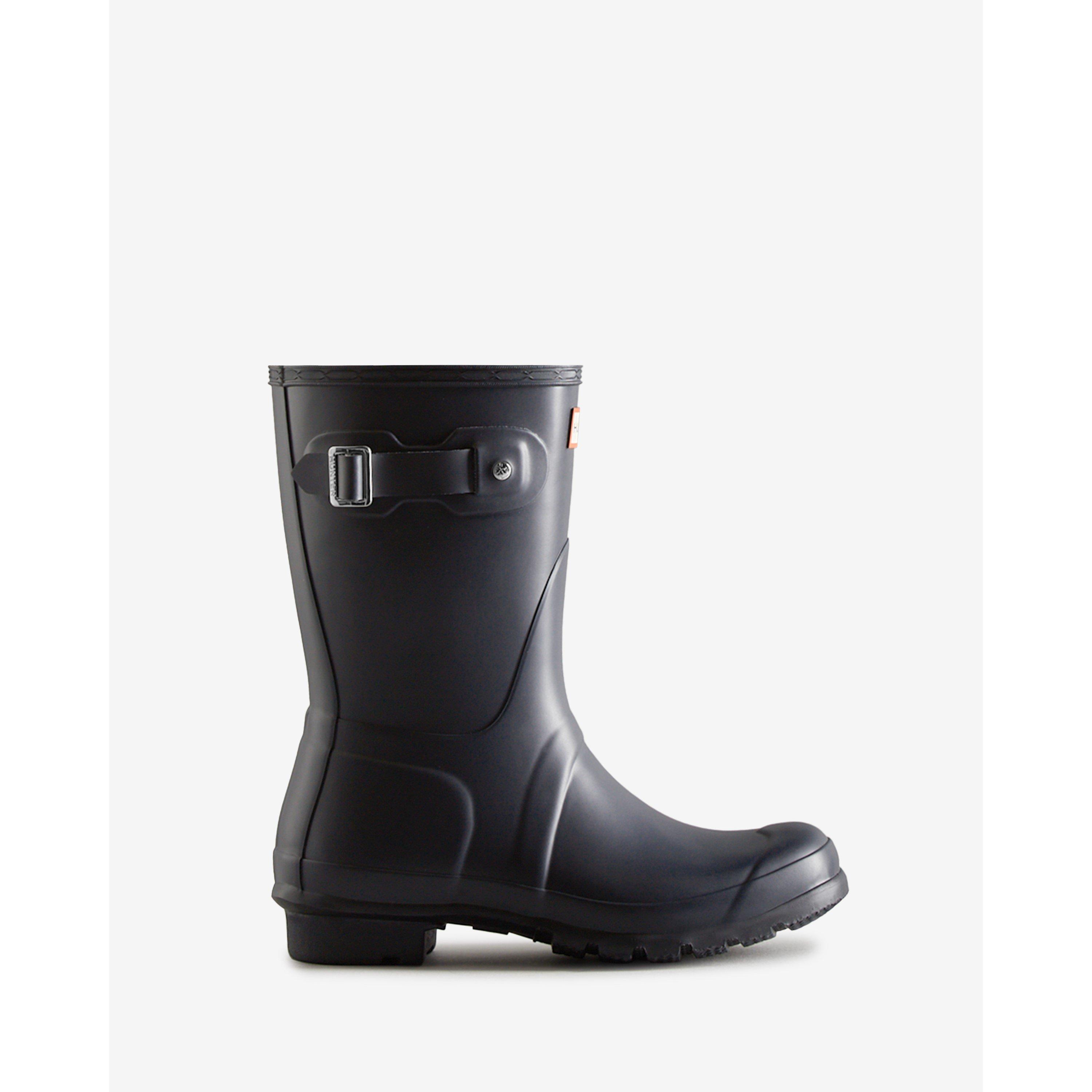 Hunter Original Short Wellies - Navy - Size 7 (40)
