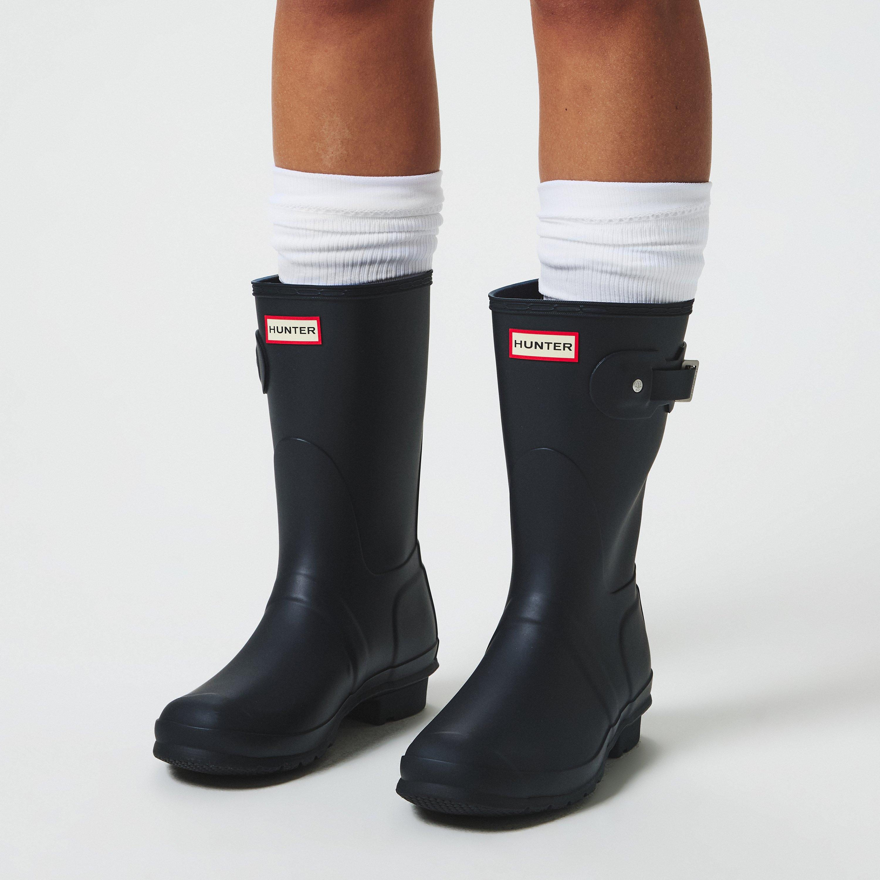 Navy - Hunter - Original Short Wellies - 2