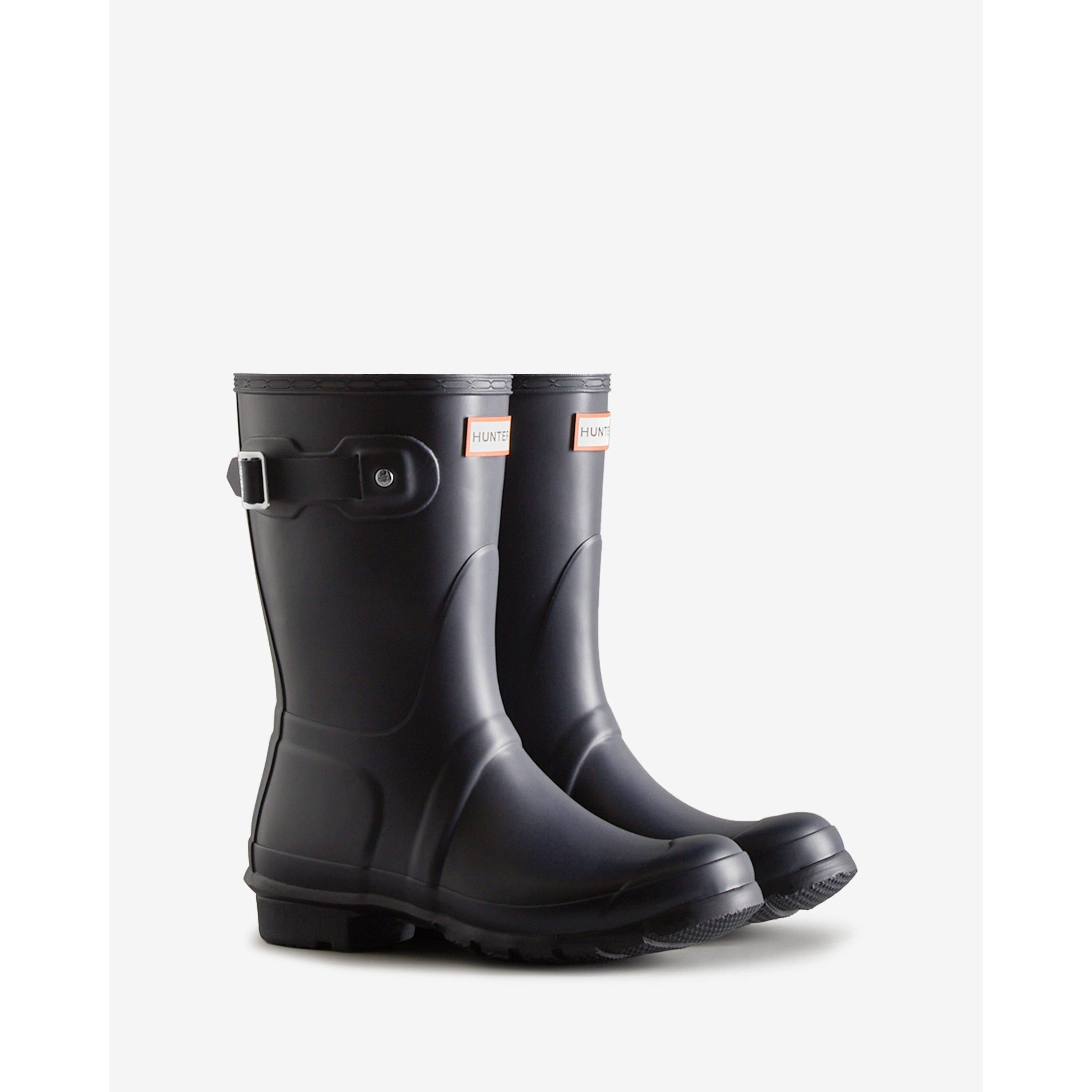 Navy - Hunter - Original Short Wellies - 3