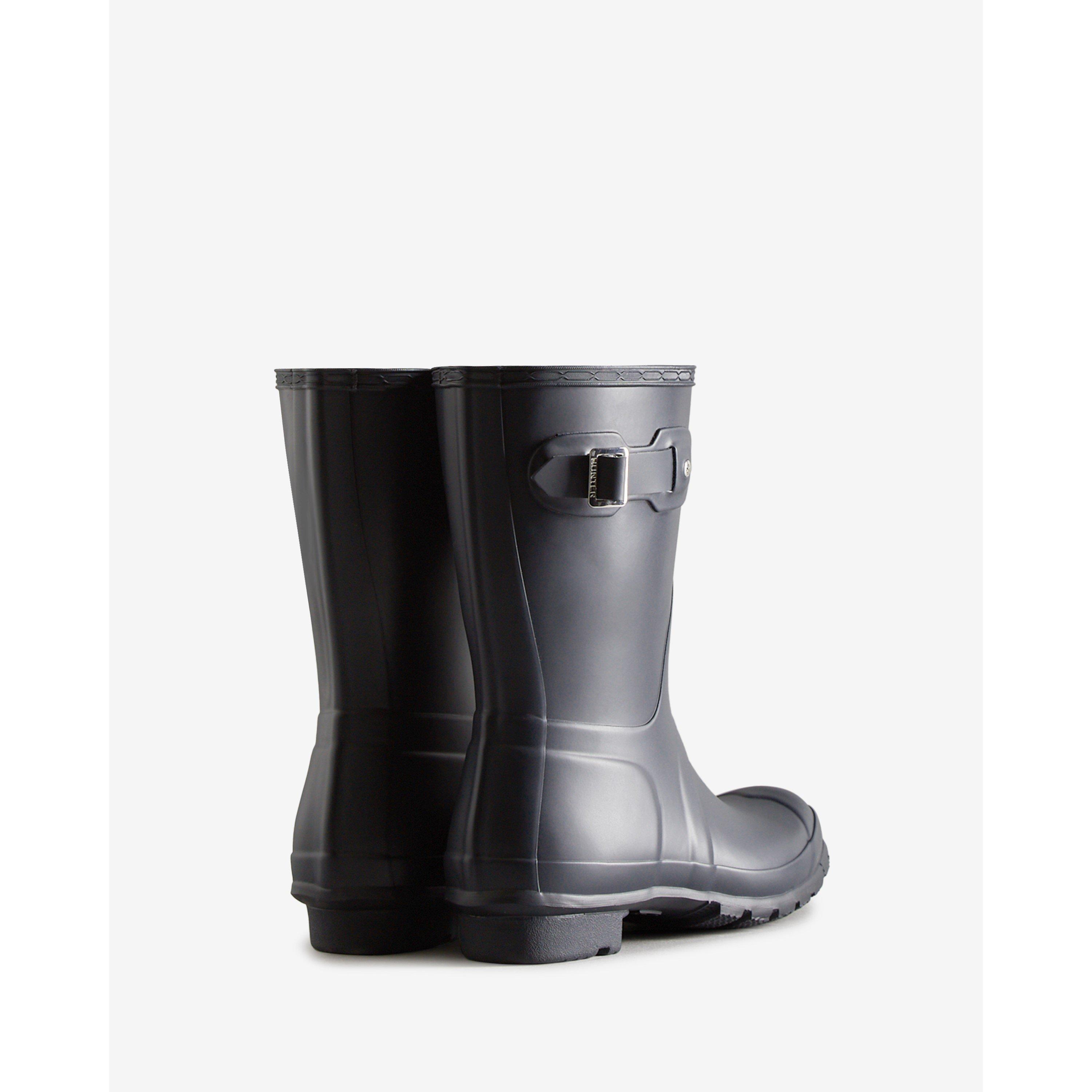 Navy - Hunter - Original Short Wellies - 4