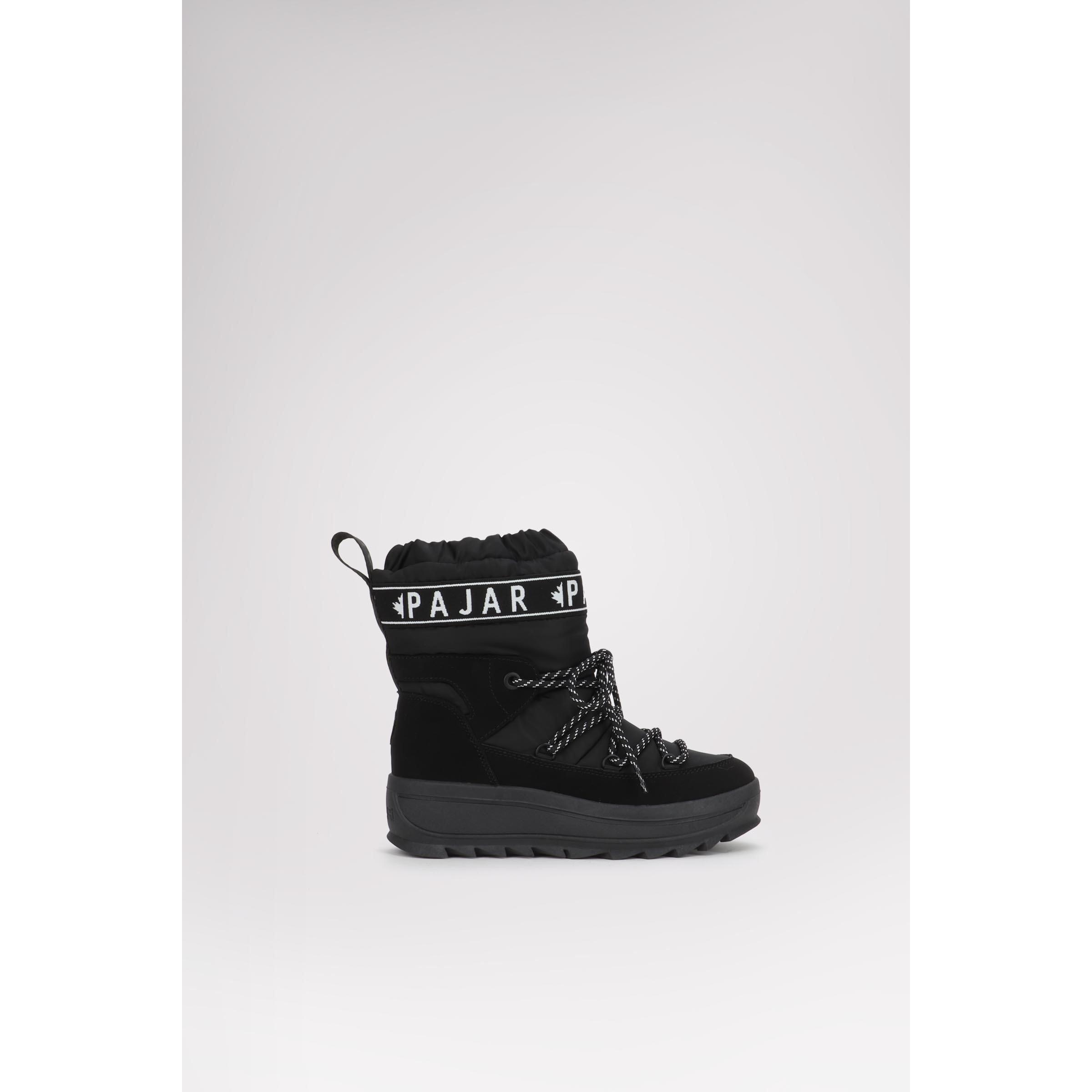 Pajar Women's Galaxy Boot Waterproof Snow Boots - Black - 4 (37)
