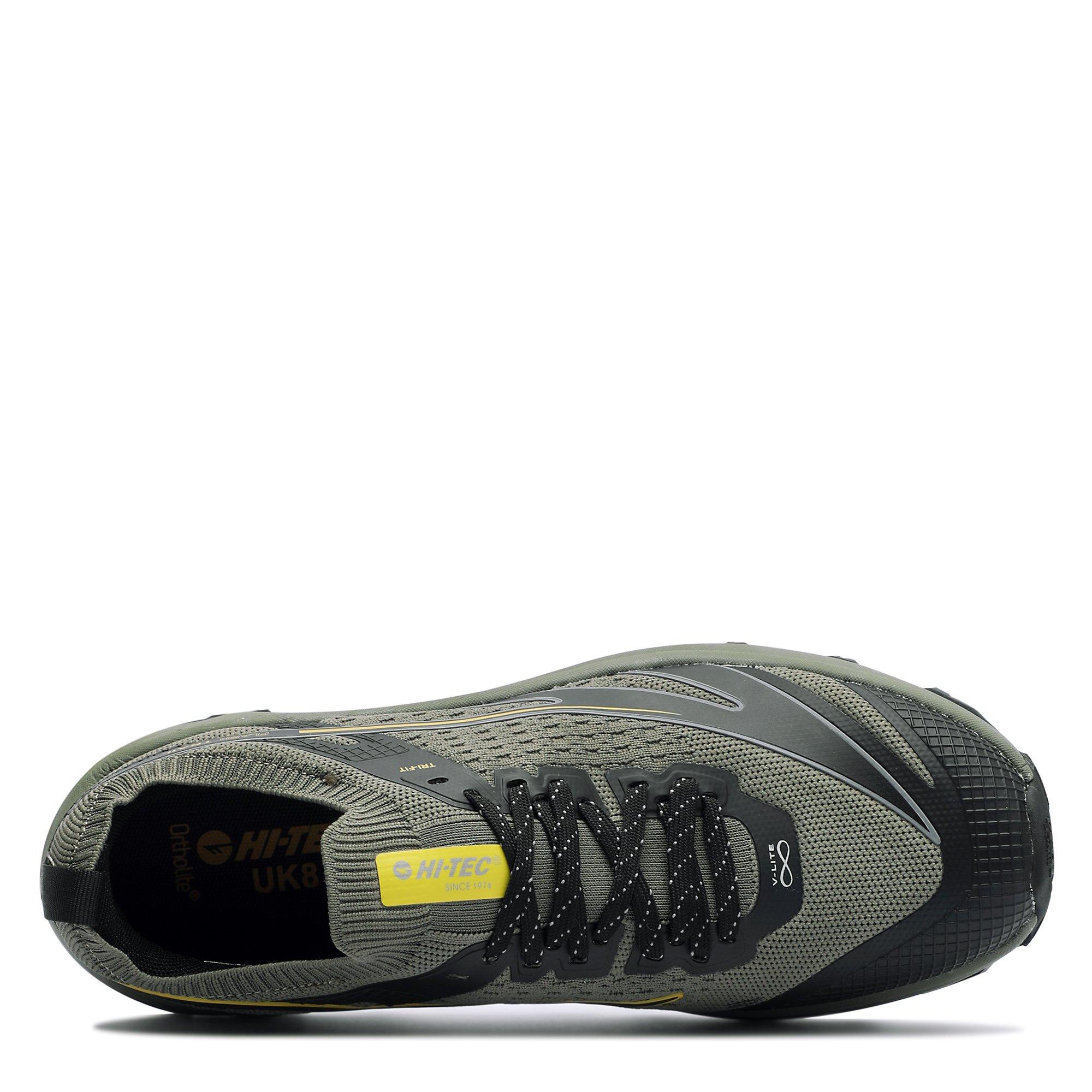 DeepLhen/GrnBlk - Hi Tec - Flash Contour Mens Hiking Shoes - 3